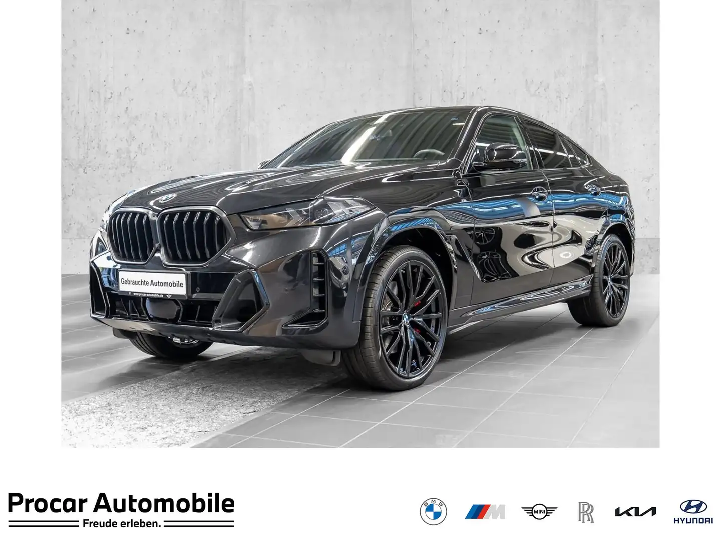 BMW X6 xDrive30d M Sport RFK NAVI LED Sound Syst. Schwarz - 1