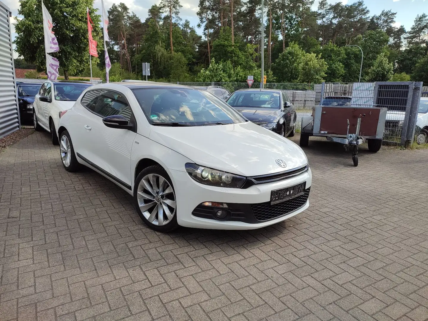 Volkswagen Scirocco 1.4 TSI Match,Pamorama/Xenon,Teilleder Weiß - 1
