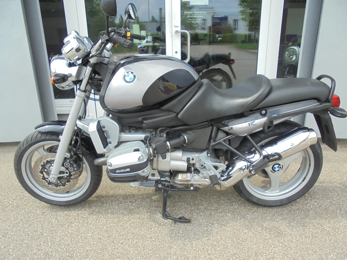 BMW R 1100 R Sonderlackierung  schwarz / silber Fekete - 1