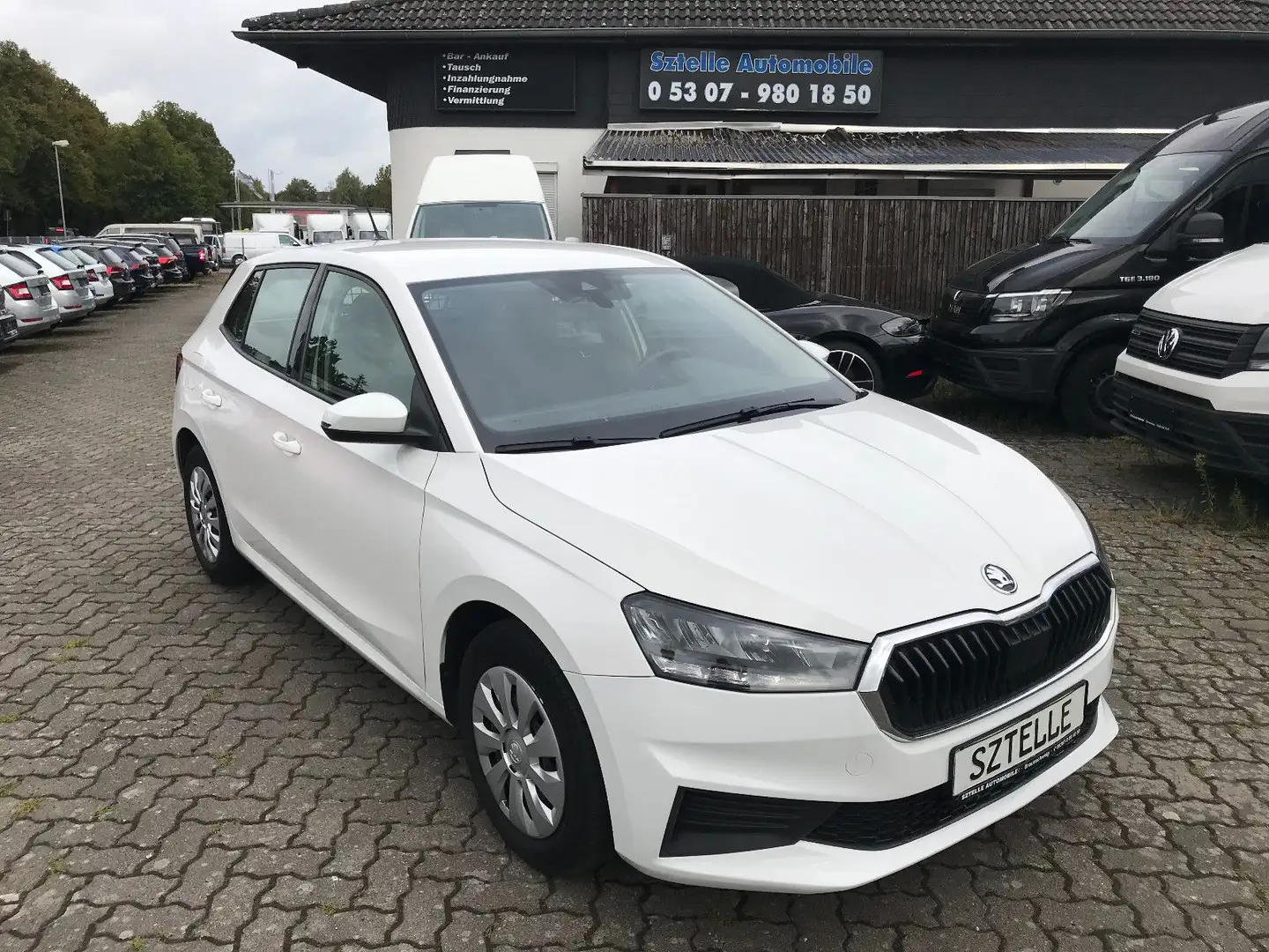 Skoda Fabia 1.0 Active *LPG-UMBAU* Weiß - 1