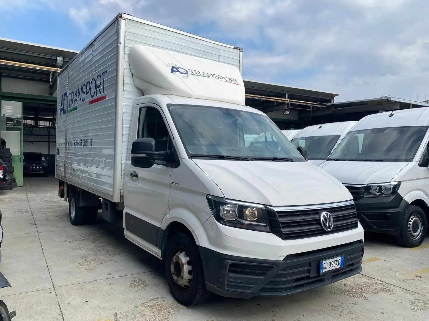 Volkswagen Crafter Crafter 2.0 177 cv GEMELLATO CON SPONDA IDRAULICA Bianco - 2