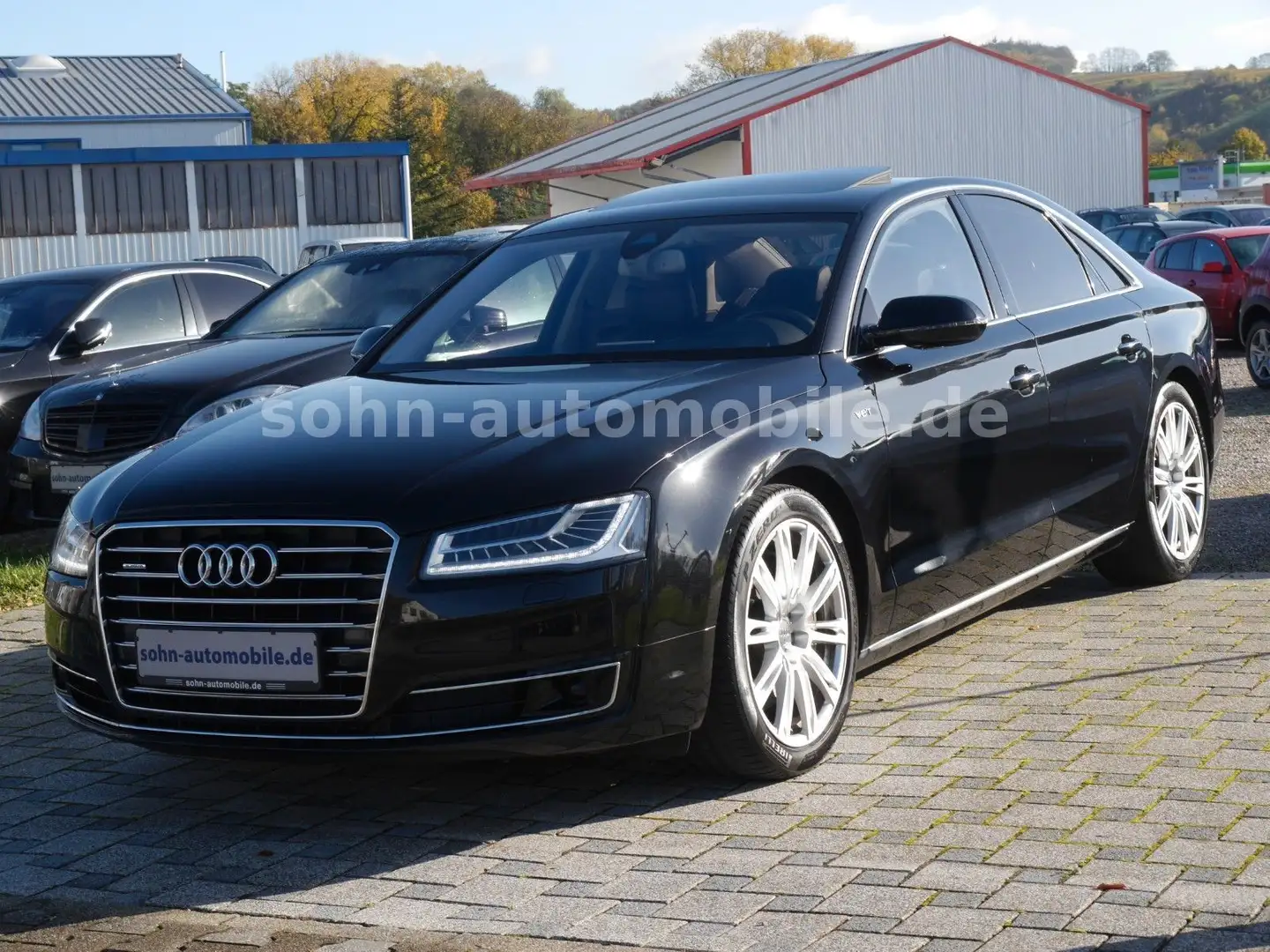 Audi A8 4.2 TDI  quat Matrix/Nightv/Massag/ACC/HUD/TV Noir - 2