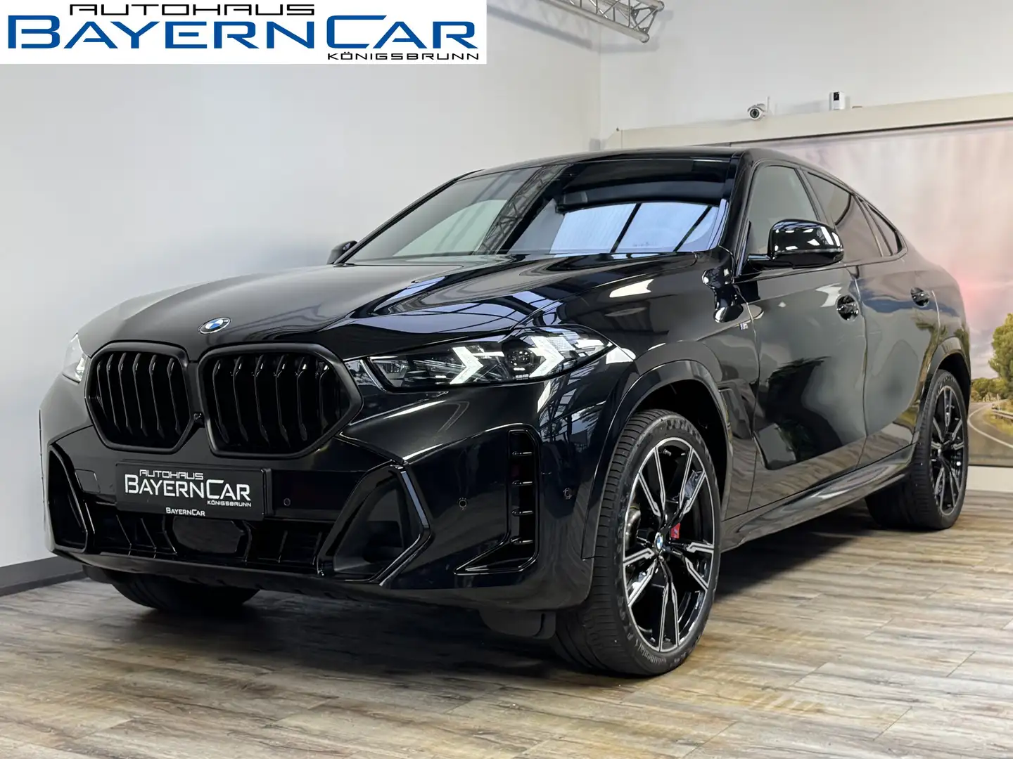 BMW X6 xDrive30d M Sport Pro 22Zoll Pano Sitzlüftung Noir - 1