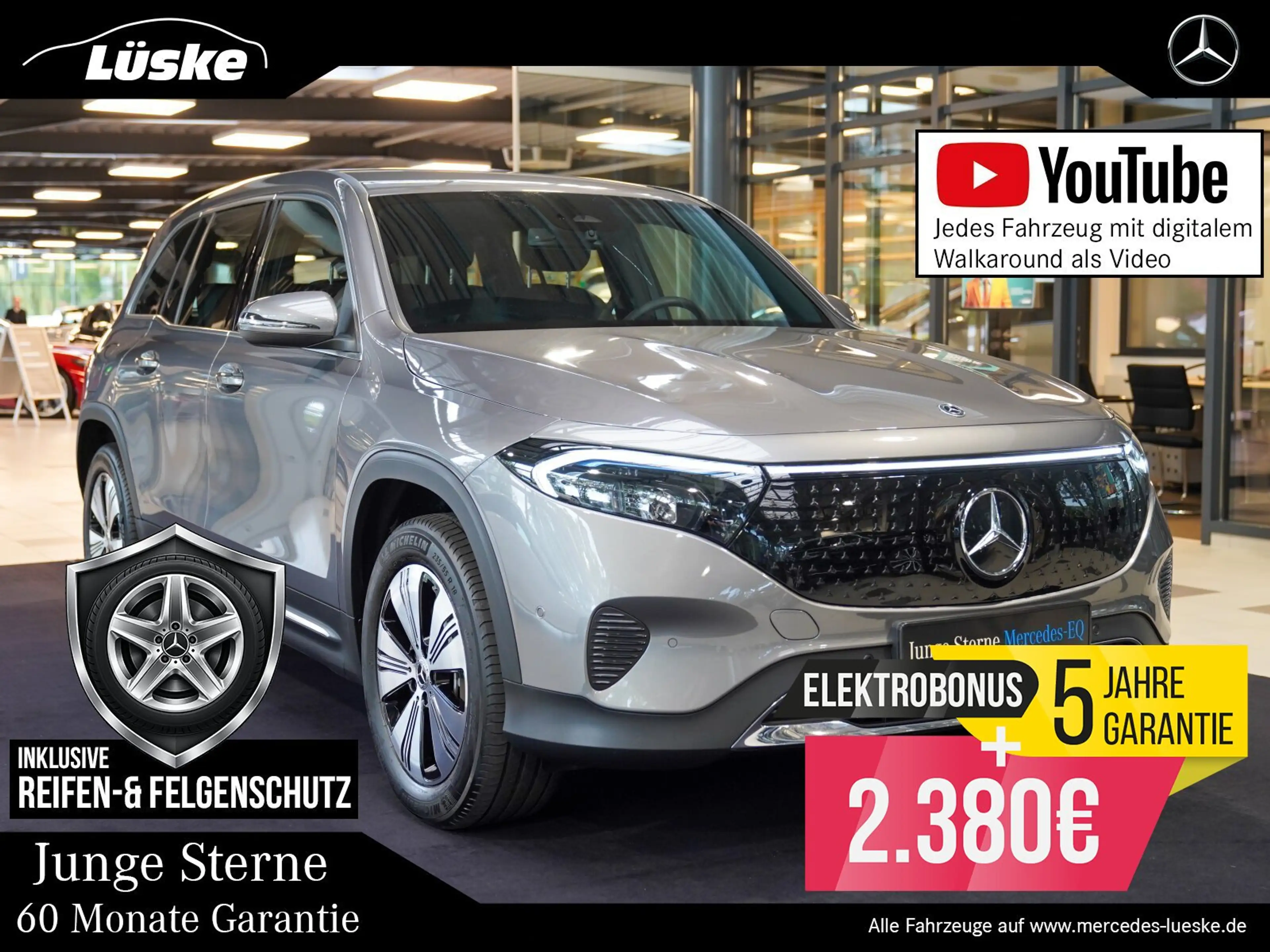 Mercedes-Benz EQB 250 + Progressive L-Batterie Kamera CarPlay