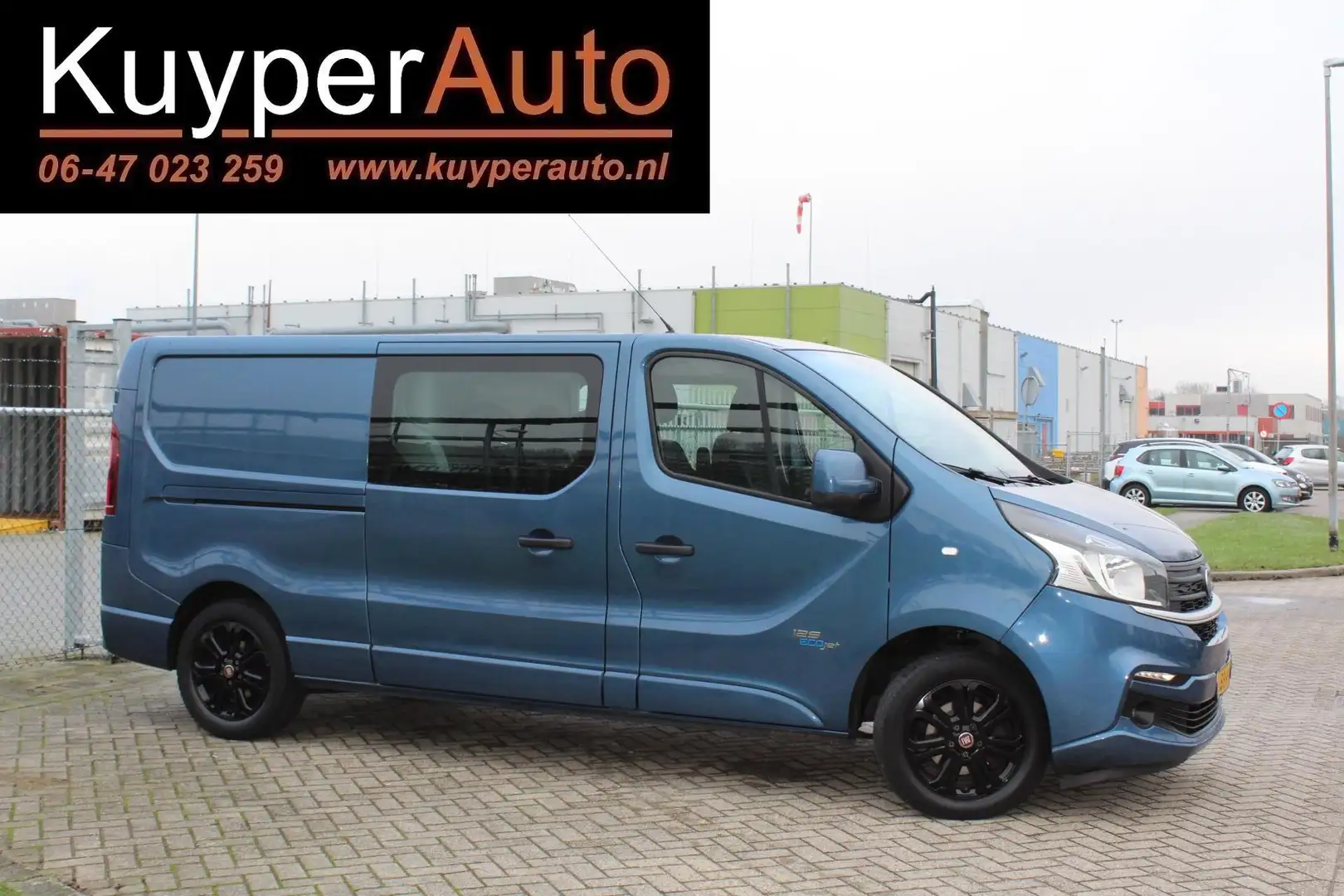 Fiat Talento 1.6 MJ EcoJet L2H1 DC Basis euro 6 1e eig DUBB CAB Blauw - 2