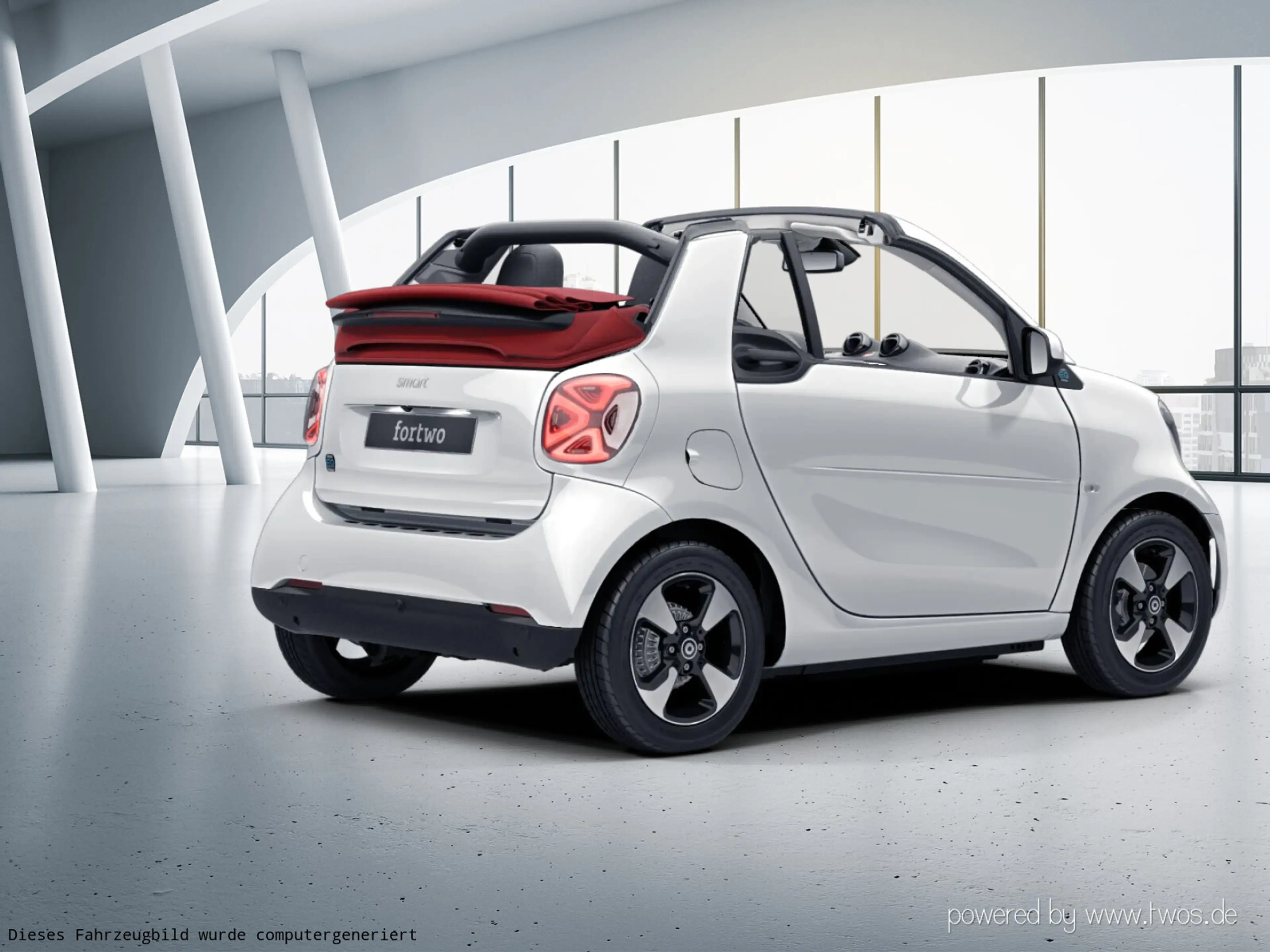 smart forTwo EQ  cabrio  Klima/Sitzhzg./MF-Lenkrad/BC/Tempomat/L-R Sensor/Leder/eFH./i-Size Kindersitzbefestigung — photo 10