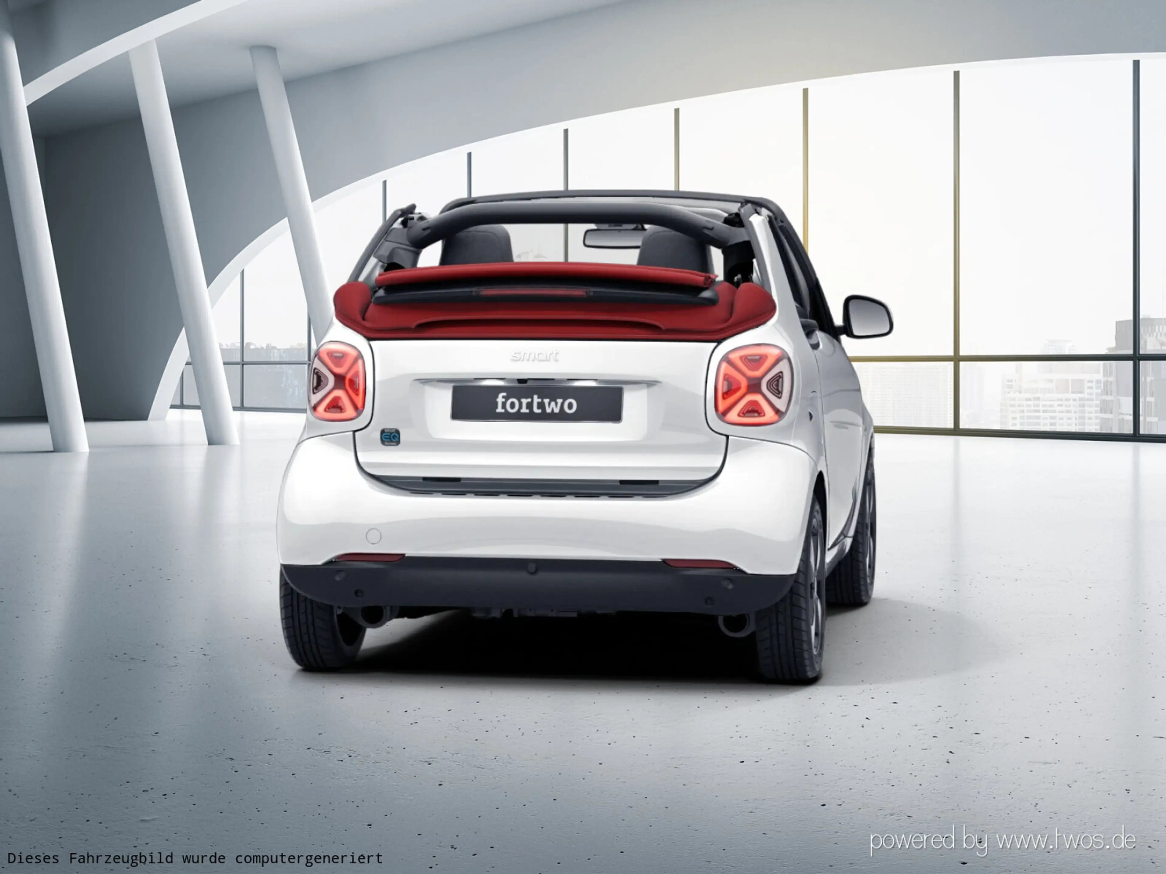 smart forTwo EQ  cabrio  Klima/Sitzhzg./MF-Lenkrad/BC/Tempomat/L-R Sensor/Leder/eFH./i-Size Kindersitzbefestigung — photo 13