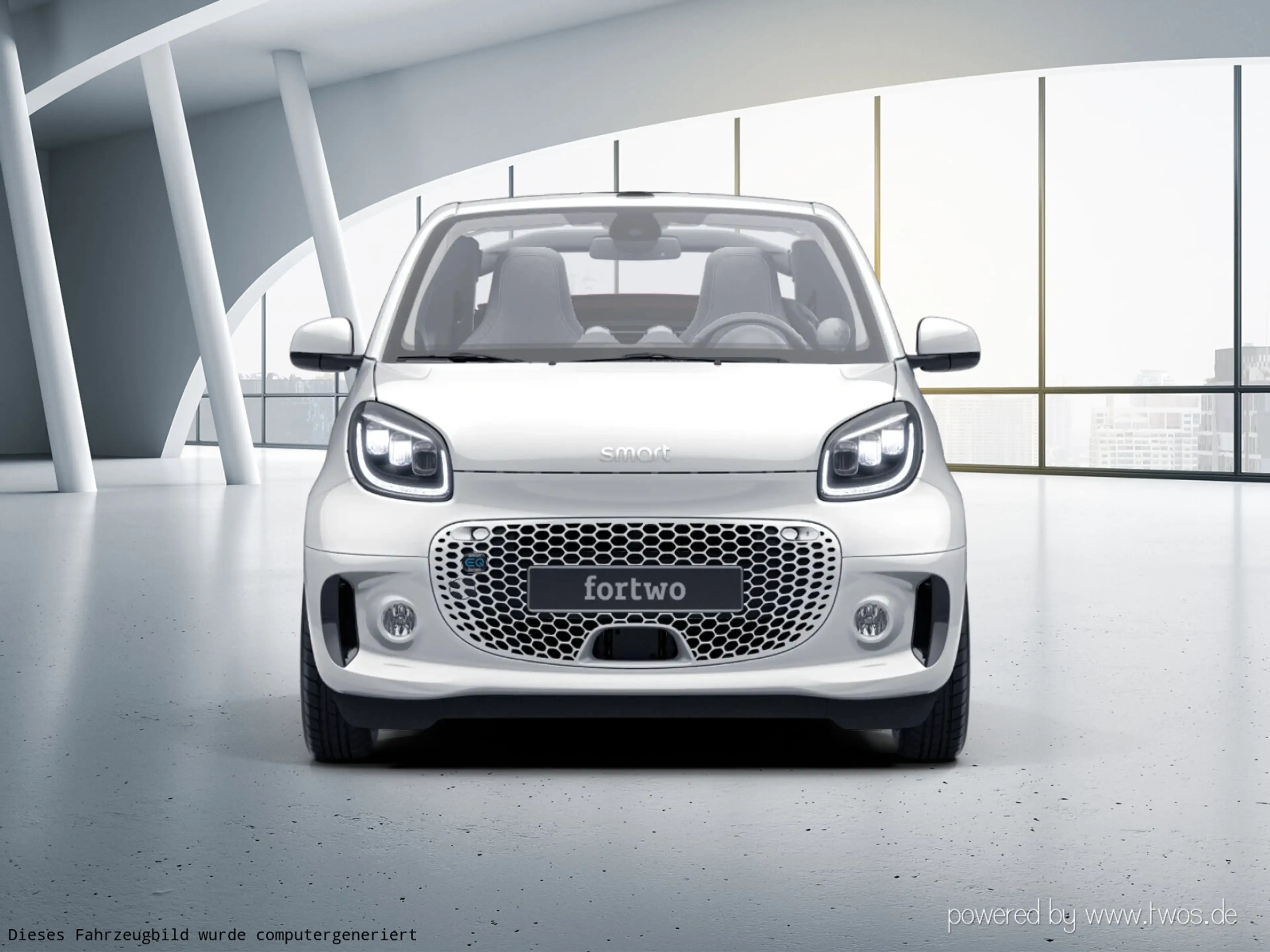 smart forTwo EQ  cabrio  Klima/Sitzhzg./MF-Lenkrad/BC/Tempomat/L-R Sensor/Leder/eFH./i-Size Kindersitzbefestigung — photo 3