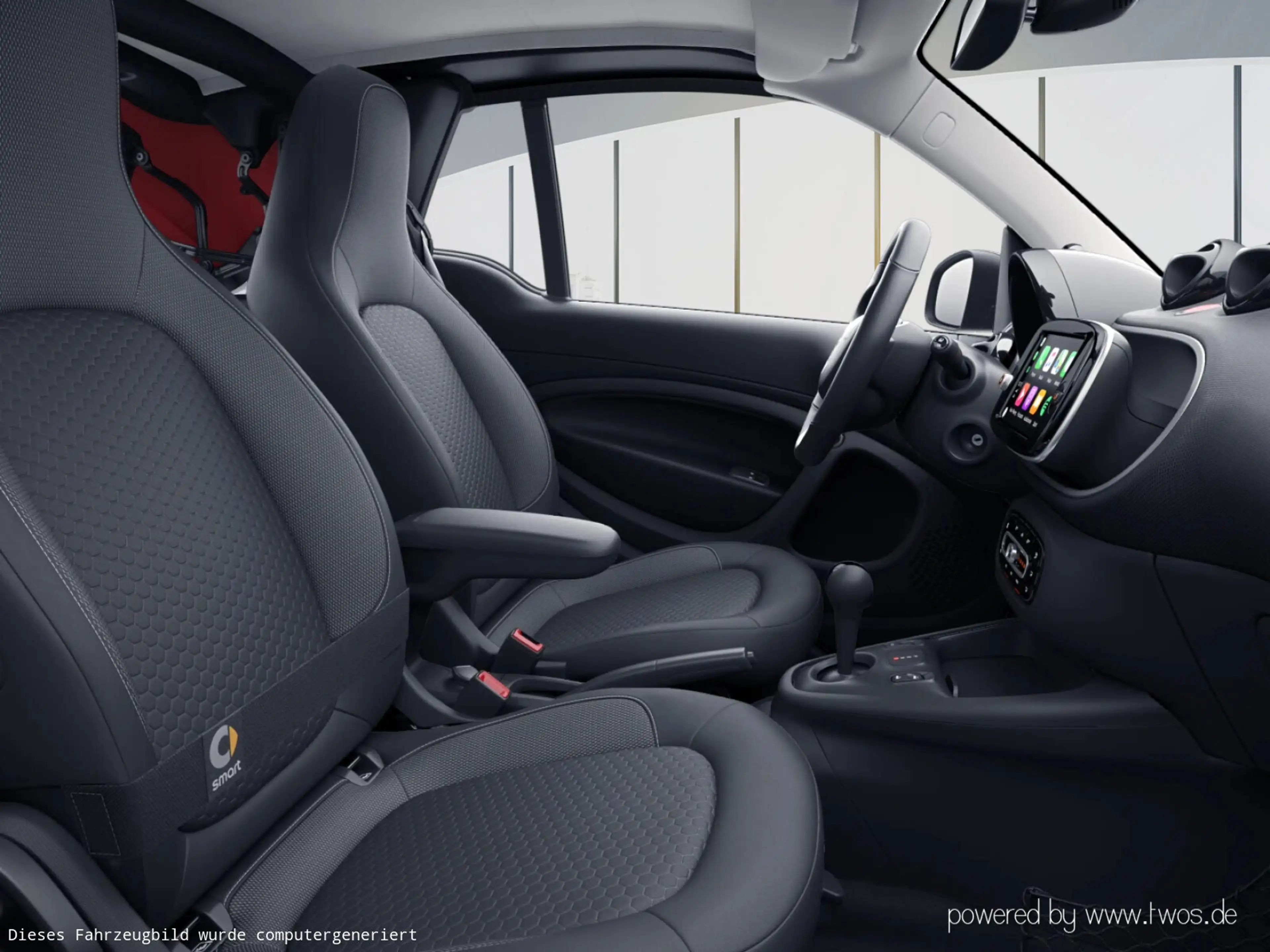 smart forTwo EQ  cabrio  Klima/Sitzhzg./MF-Lenkrad/BC/Tempomat/L-R Sensor/Leder/eFH./i-Size Kindersitzbefestigung — photo 23