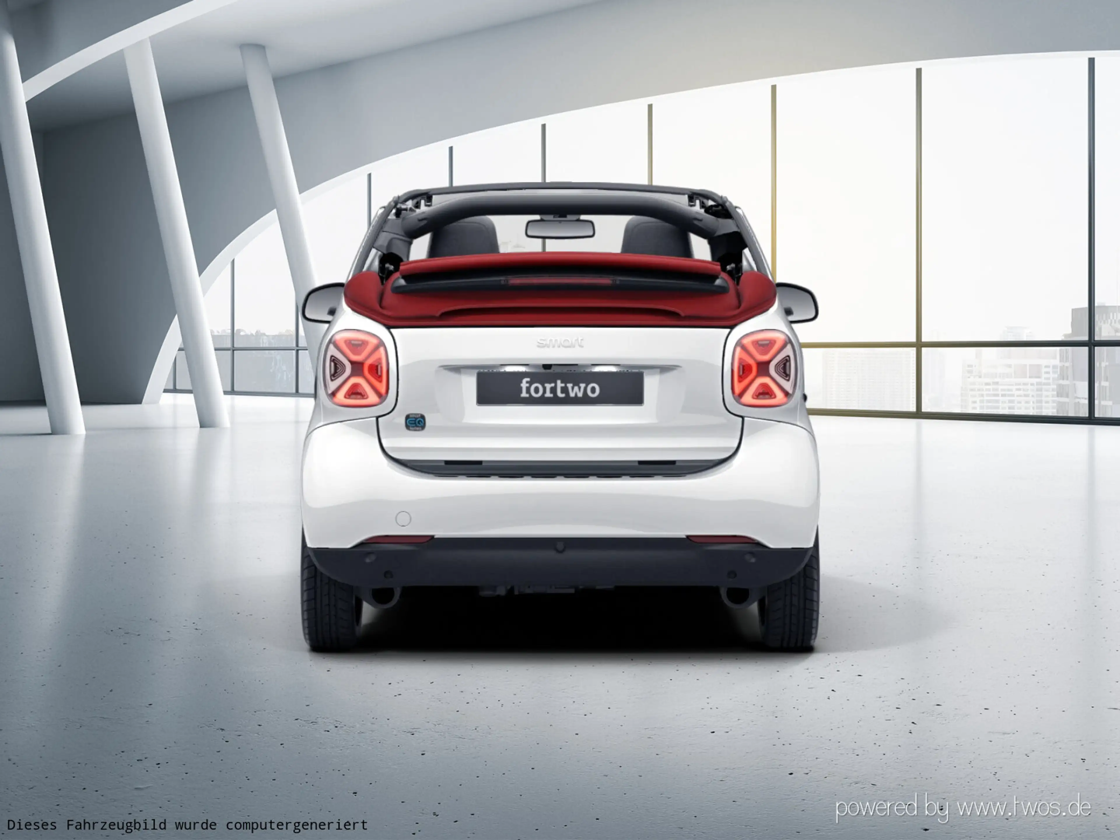 smart forTwo EQ  cabrio  Klima/Sitzhzg./MF-Lenkrad/BC/Tempomat/L-R Sensor/Leder/eFH./i-Size Kindersitzbefestigung — photo 5