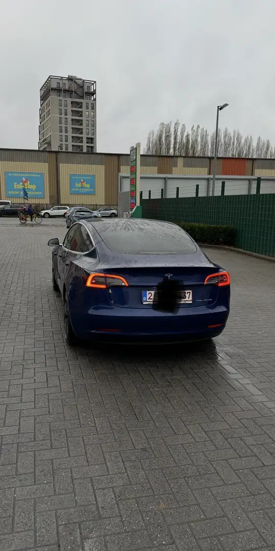 Tesla Model 3 75 kWh long range Dual Motor Blauw - 2