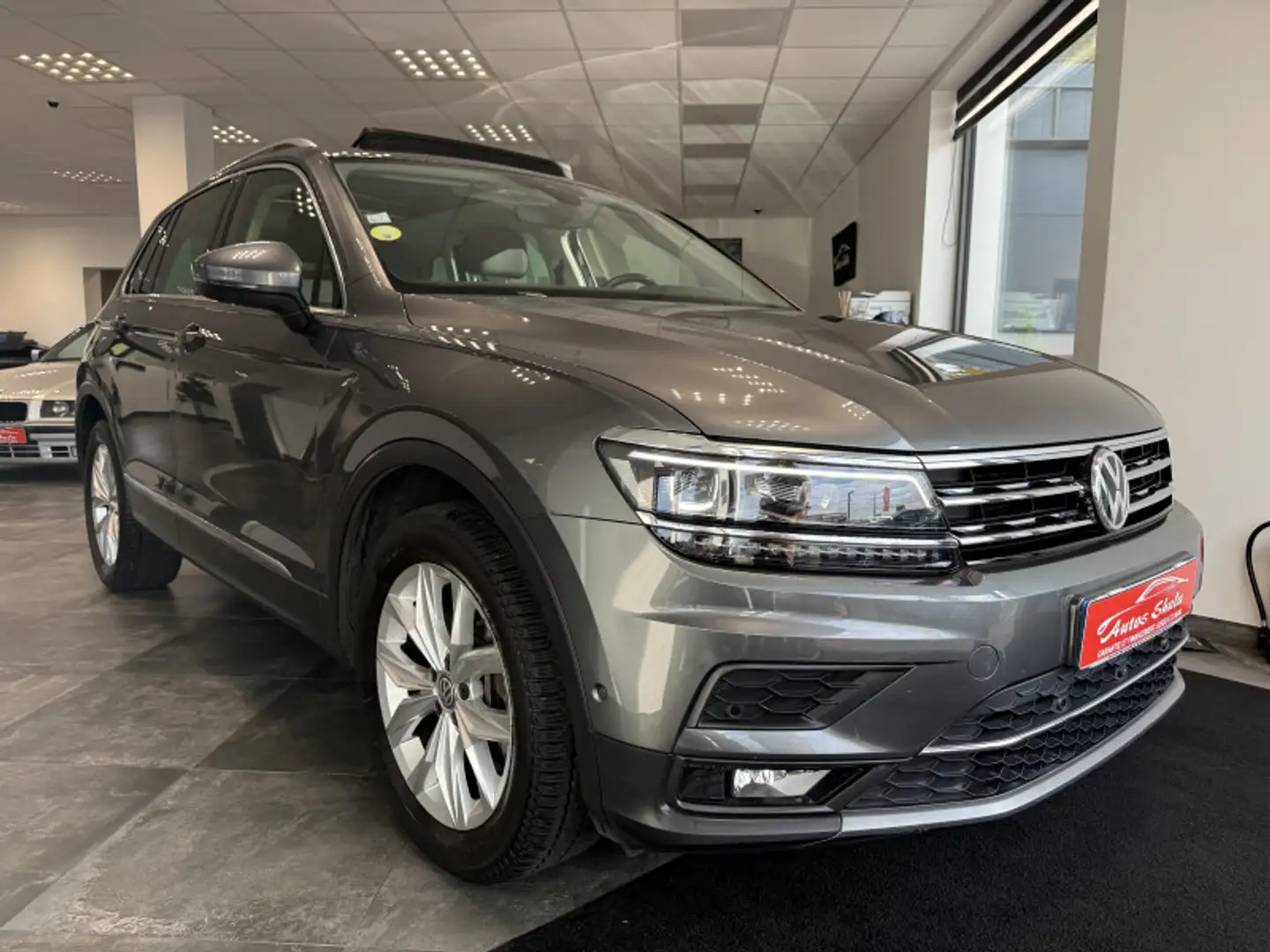 Volkswagen Tiguan 2.0 TDI 190CH CARAT 4MOTION DSG7 Gris - 2