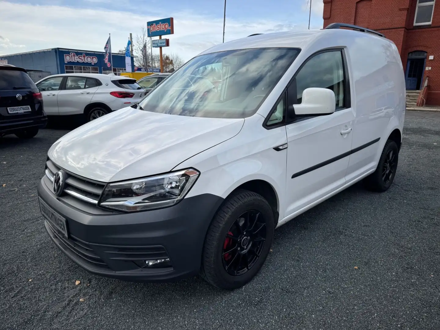 Volkswagen Caddy Nfz Kasten Sortimo/Kamera/Standheizung/ 2t Weiß - 2