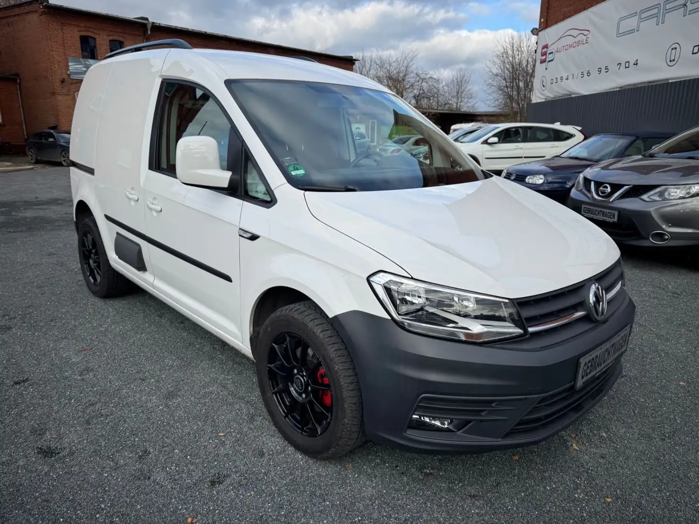 Volkswagen Caddy Nfz Kasten Sortimo/Kamera/Standheizung/ 2t Weiß - 1