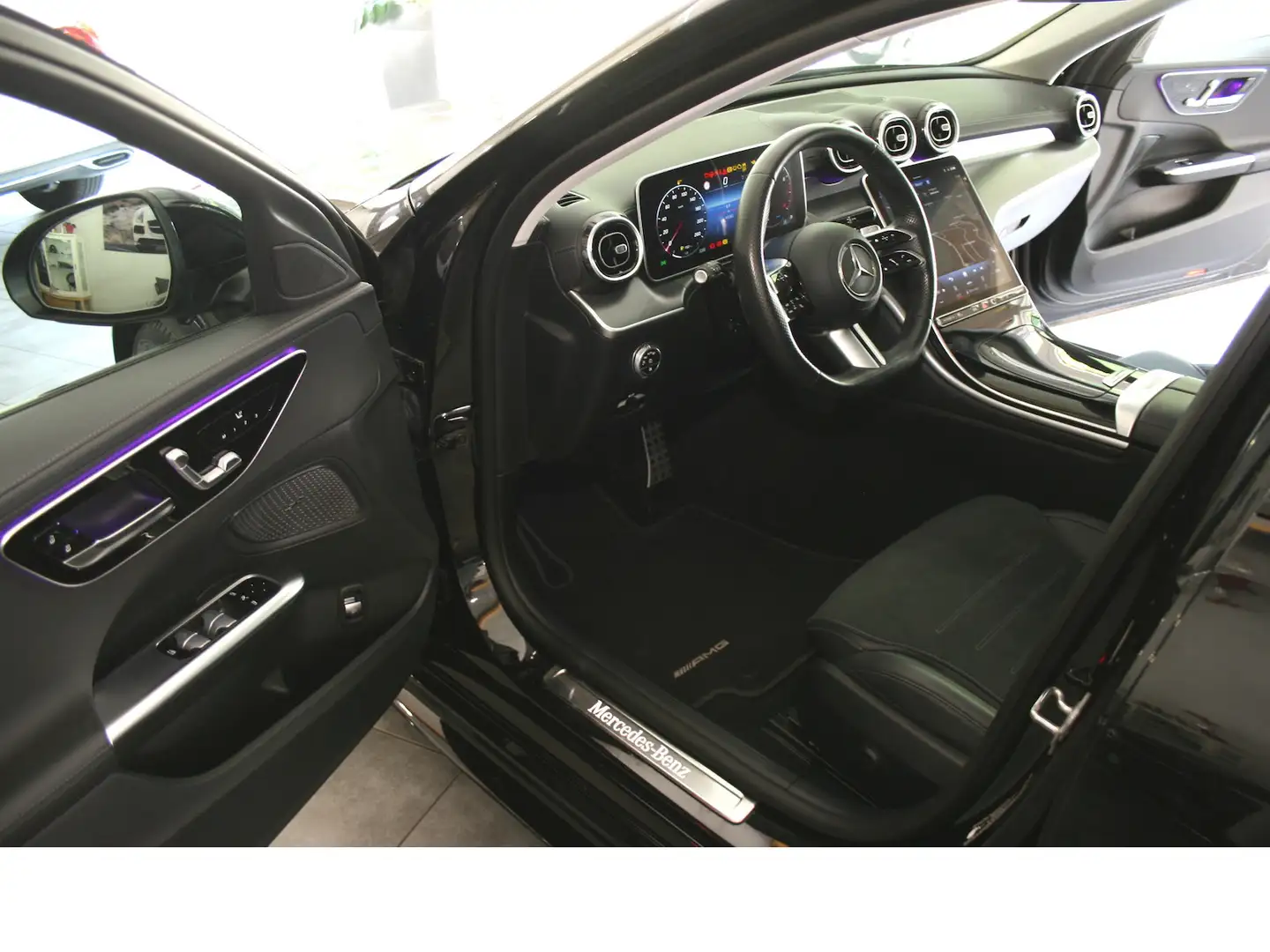 Mercedes-Benz C 180 T AMG *Night*Memory*Pano-Dach*Totwinkel Schwarz - 2