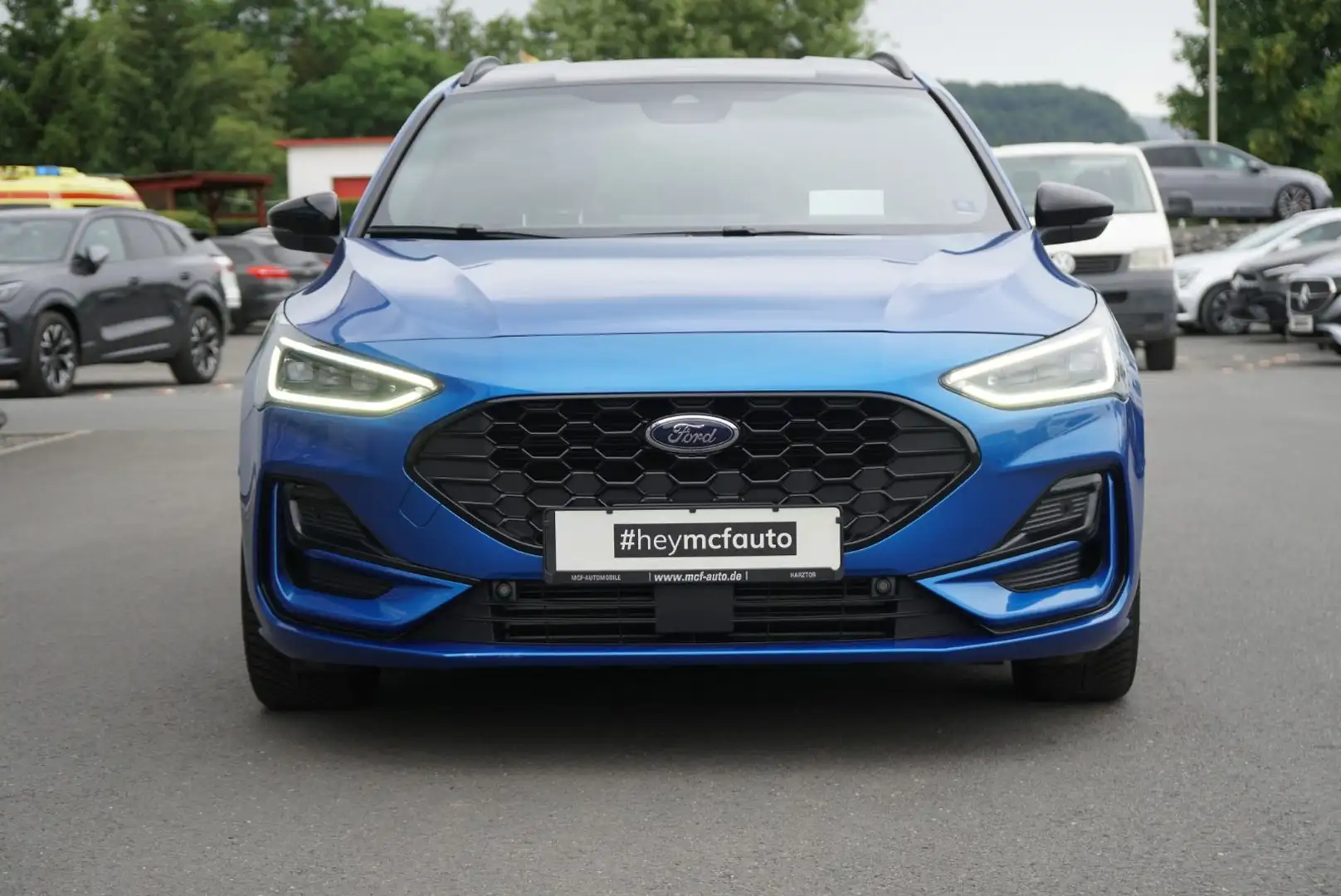 Ford Focus Turnier ST-Line X 1.0 EB *Matrix*HuD*B&O* Blau - 2