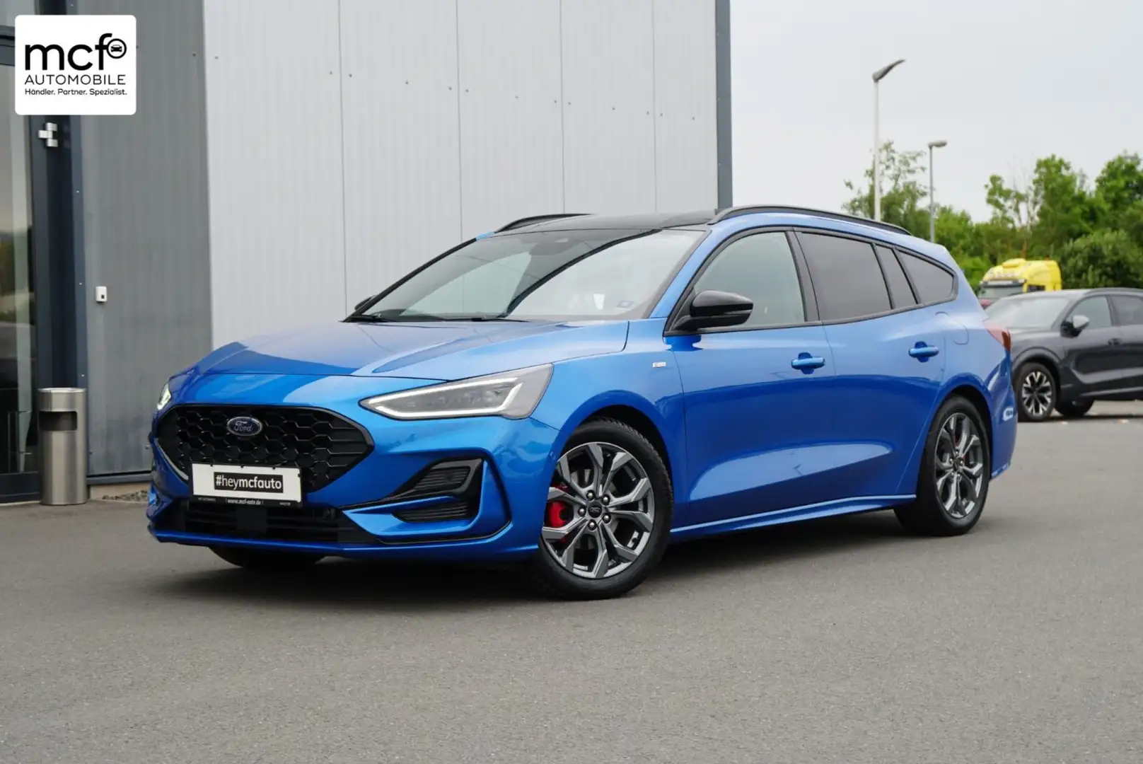 Ford Focus Turnier ST-Line X 1.0 EB *Matrix*HuD*B&O* Blau - 1