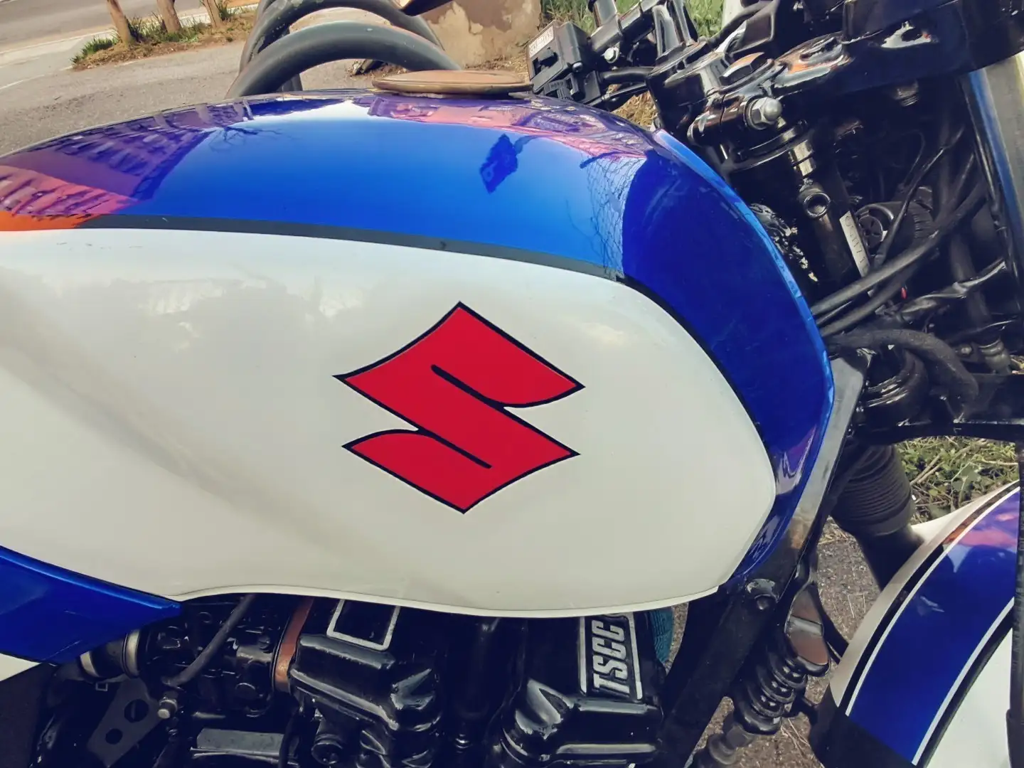 Suzuki Cafe' Racer Blu/Azzurro - 2