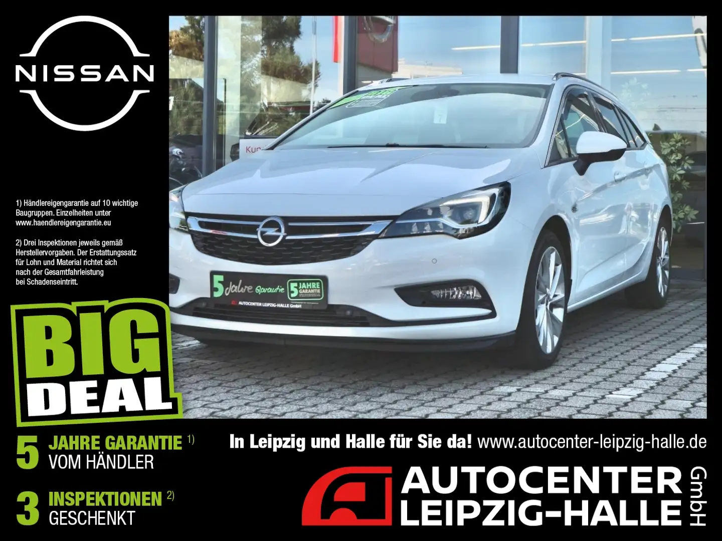 Opel Astra K Sports Tourer 1.4 Turbo INNOVATION Navi Wit - 1