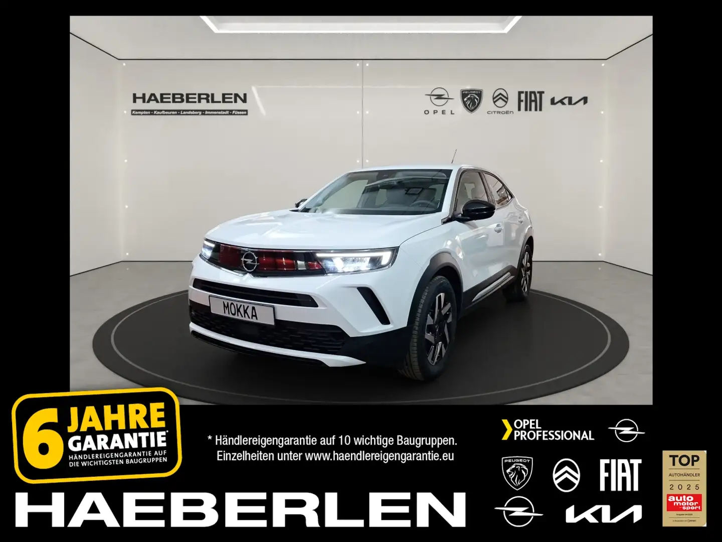Opel Mokka-E Elegance *180°Kamera*17''Alufelgen* Alb - 1
