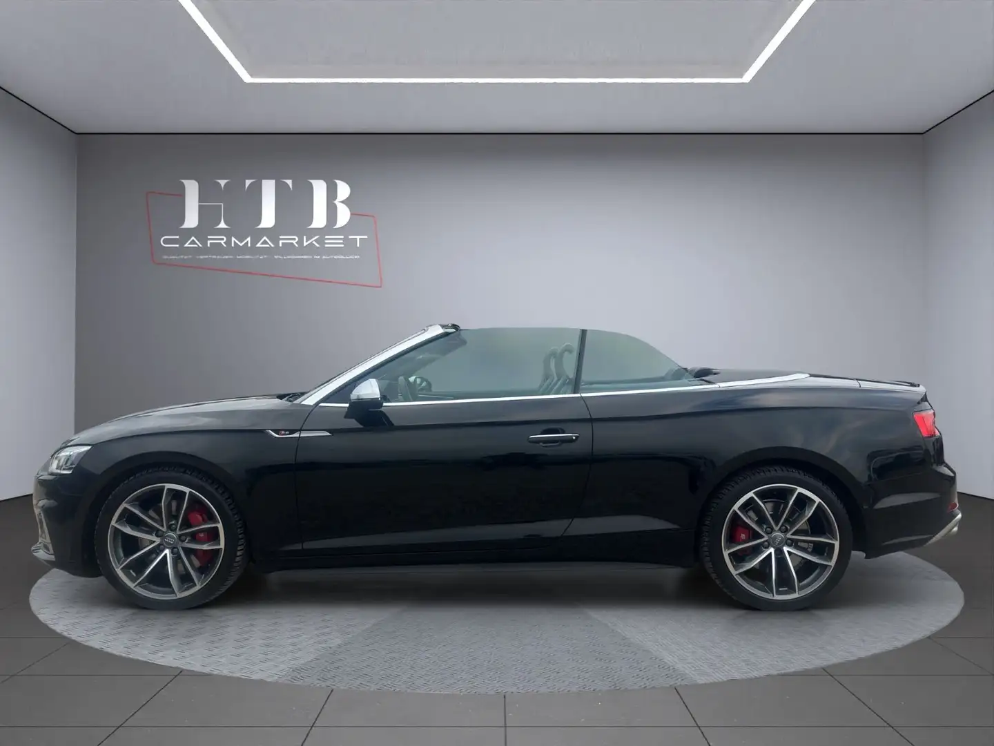 Audi S5 Cabrio 3.0 TFSI quat/Matrix/B&O/HuD/Cam/ViCo Schwarz - 2