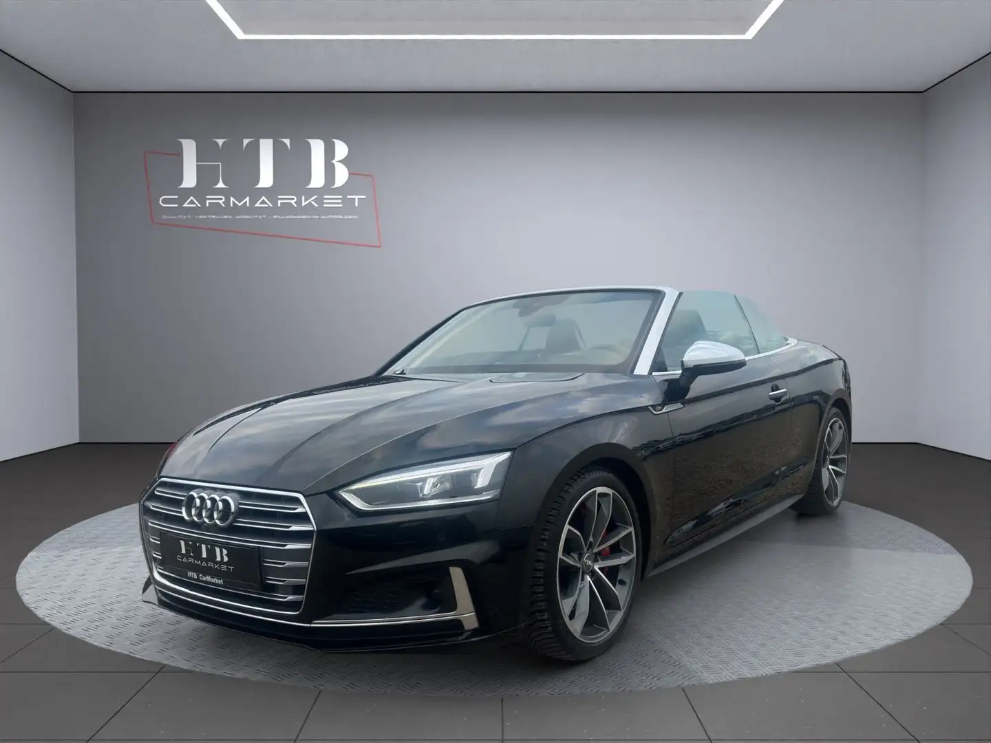 Audi S5 Cabrio 3.0 TFSI quat/Matrix/B&O/HuD/Cam/ViCo Schwarz - 1