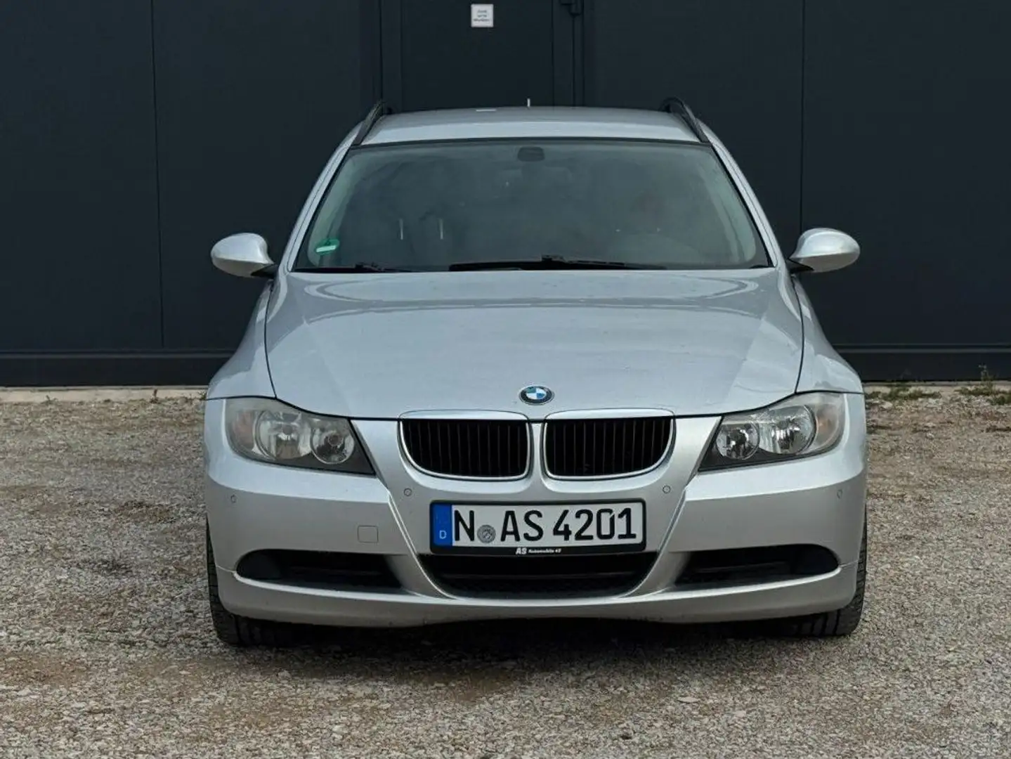 BMW 320 d E91 Automatik Touring Argent - 2