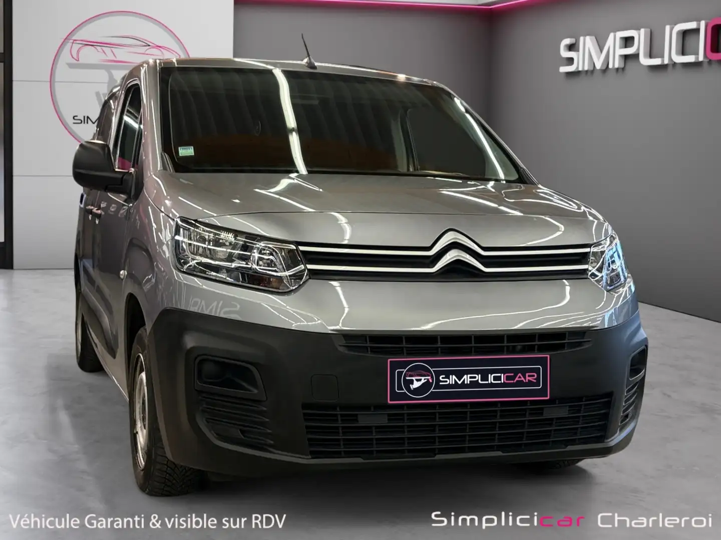 Citroen Berlingo 1.5 BlueHDi* 3 Place* GARANTIE 12 MOIS* TVA D* Zilver - 1