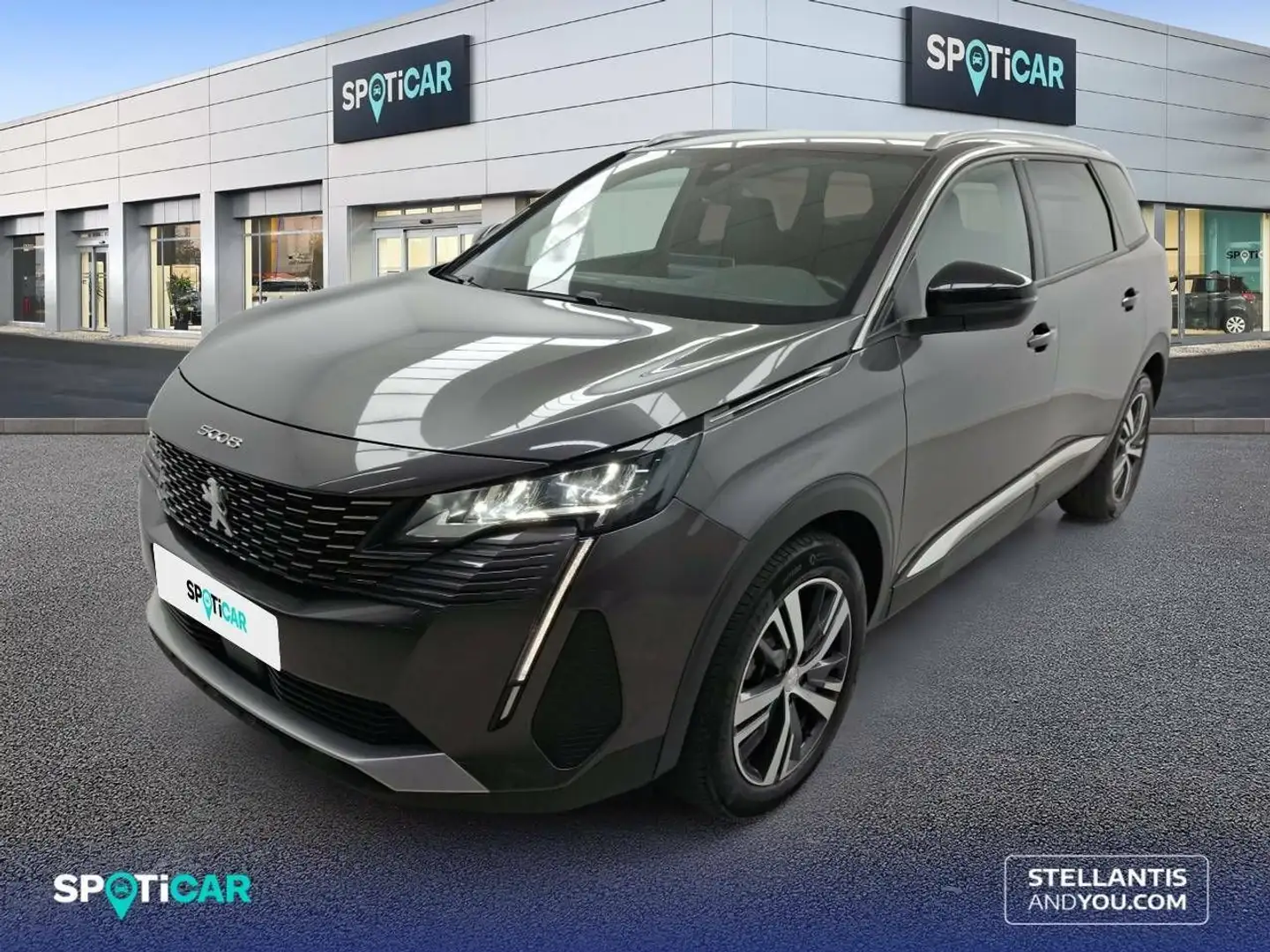 Peugeot 5008 1.2 100KW  eDCS6 Allure Pack Gris - 1