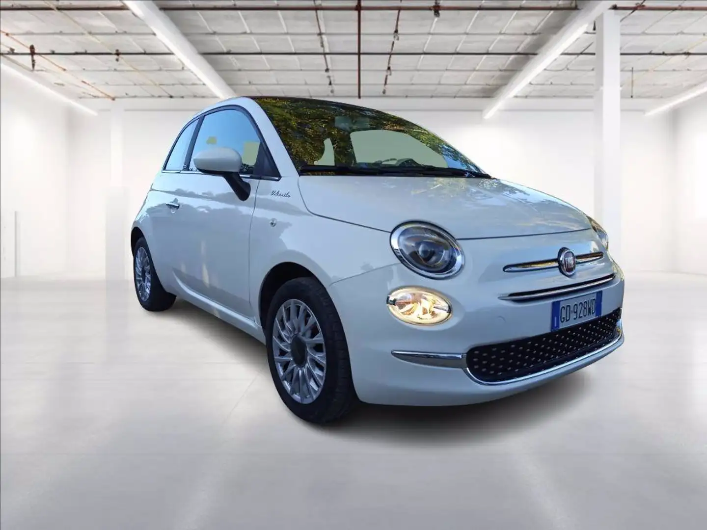 Fiat 500C 1.0 hybrid Dolcevita 70cv White - 1