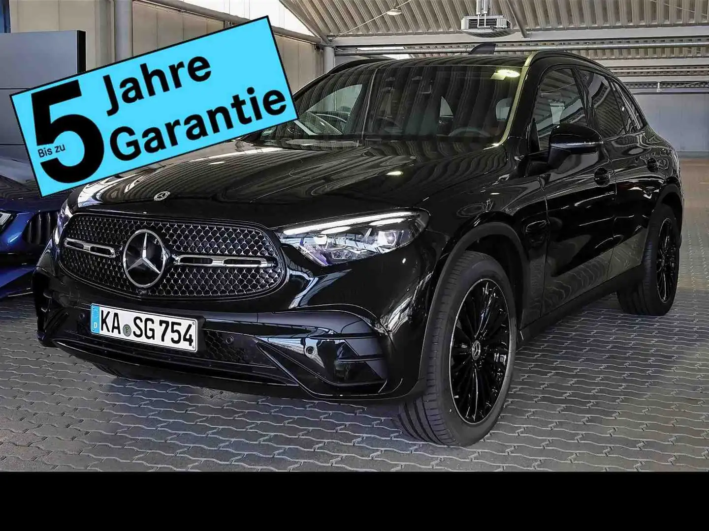 Mercedes-Benz GLC 300 d 4M AMG MBUX+360°+DIG-LED+Pano+AHK+Nigh Schwarz - 1