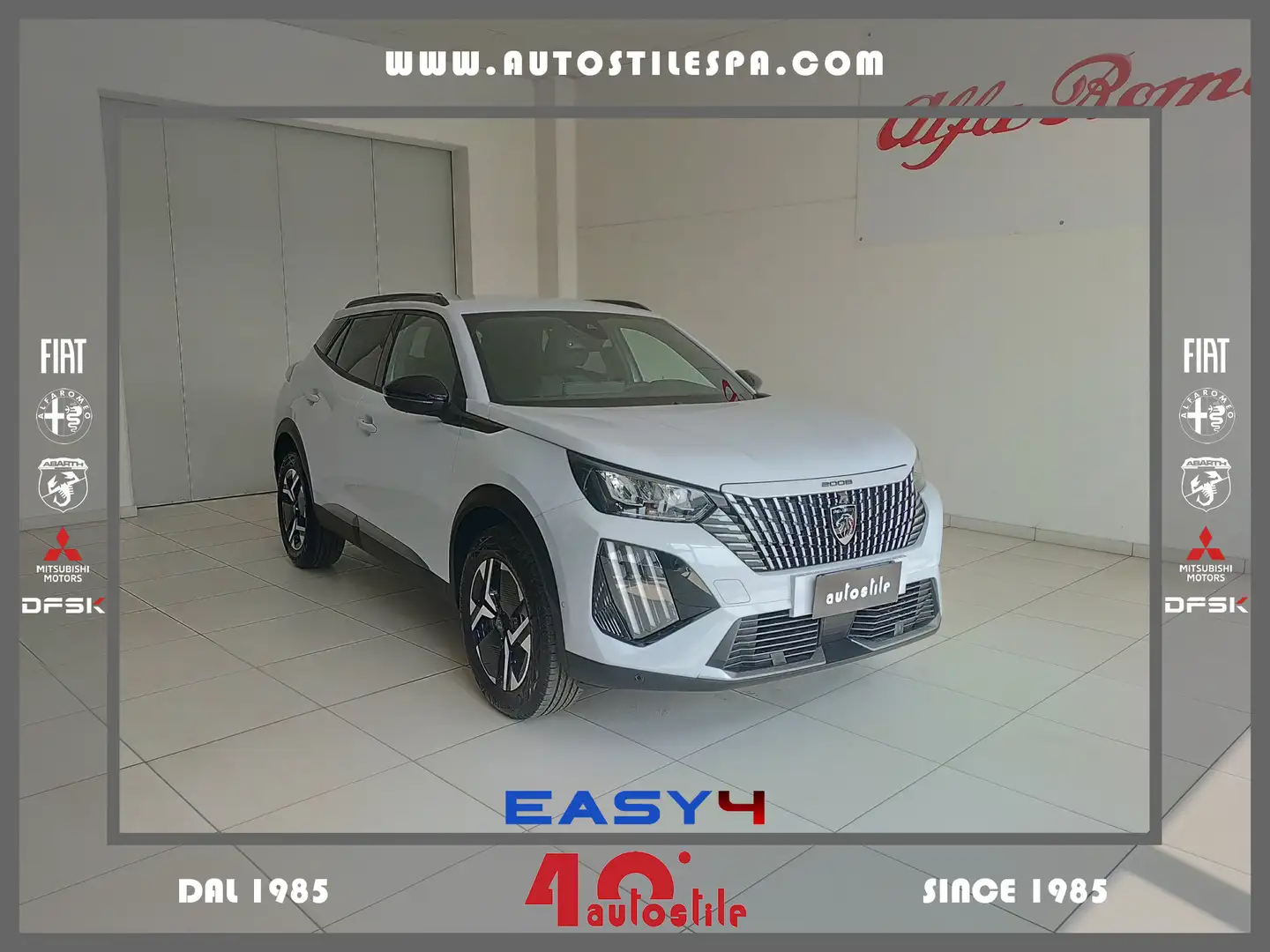 Peugeot 2008 Hybrid 136 e-DCS6 Allure + Vision & Drive KM0 Bianco - 1