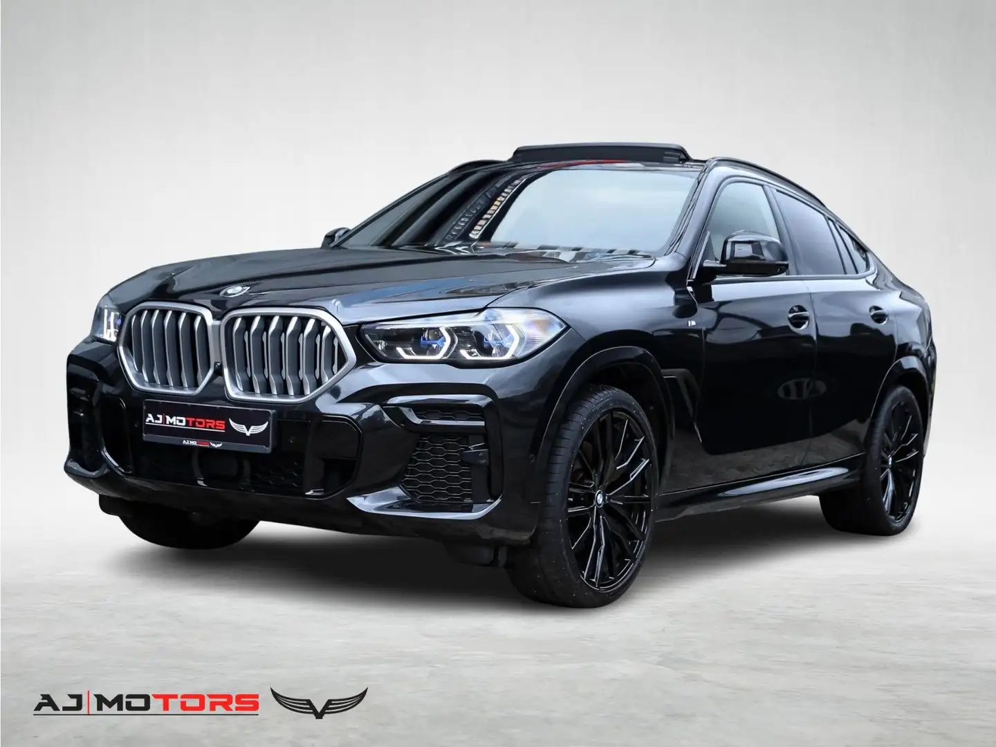 BMW X6 xDrive 30 d M Sport * PANO-360°-SPUR-AMBIENTE Schwarz - 1