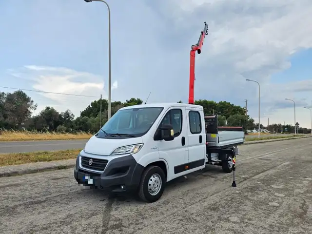 Fiat Ducato 35 2.3 MJT 130CV MAXI CASSONE FISSO E GRU FASSI