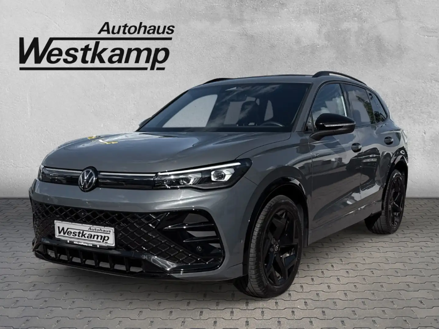 Volkswagen Tiguan R-Line 1,5 eTSI DSG Black-Style Anh.Kpl. Kameras I Grijs - 1
