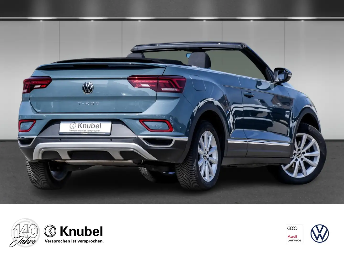 Volkswagen T-Roc Cabriolet Style 1.0 TSI LED+ Navi ACC Keyless Blau - 2