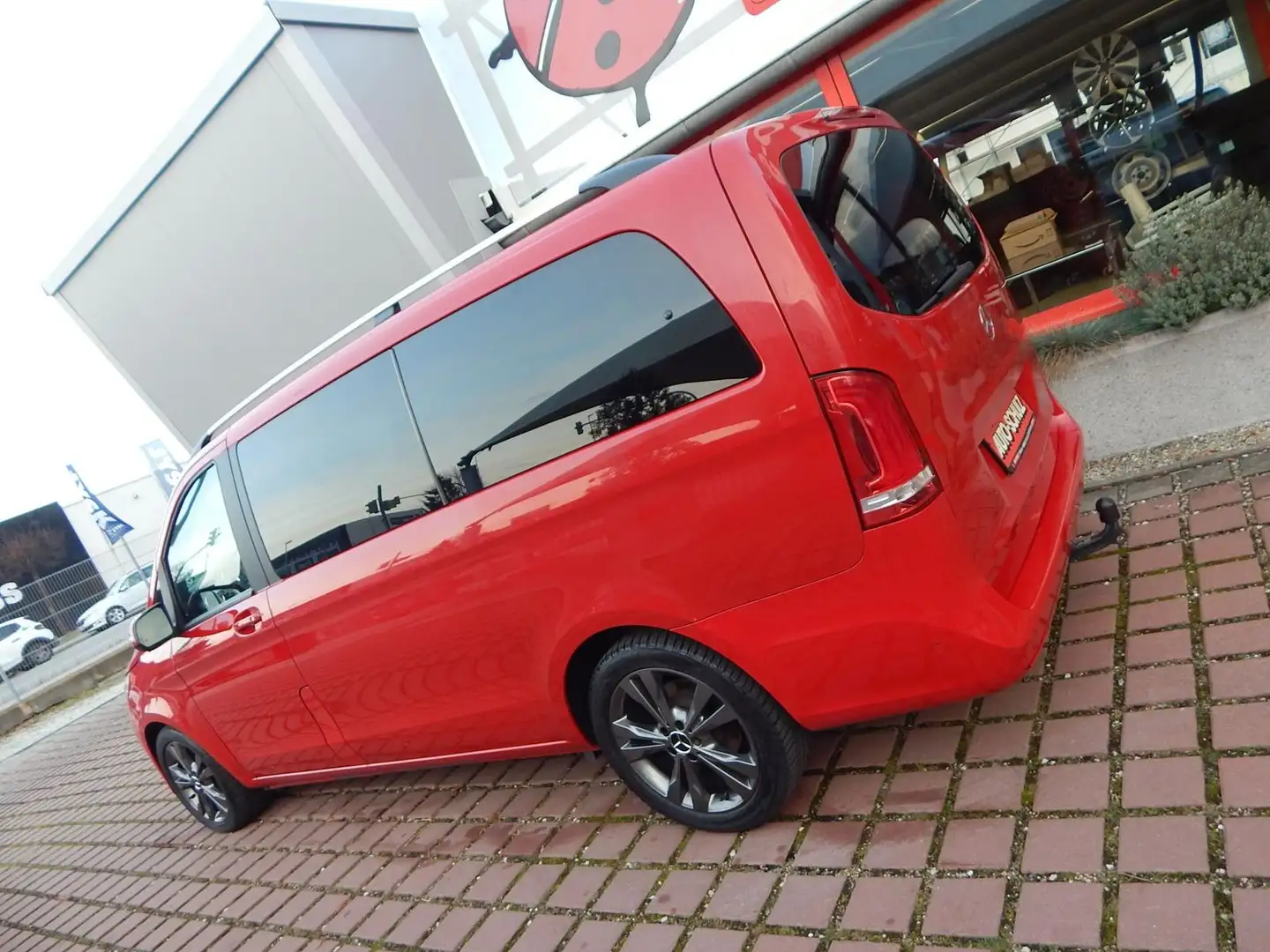 Mercedes-Benz V 220 lang SPORTPAKET LED NAVI AHZV Rojo - 2