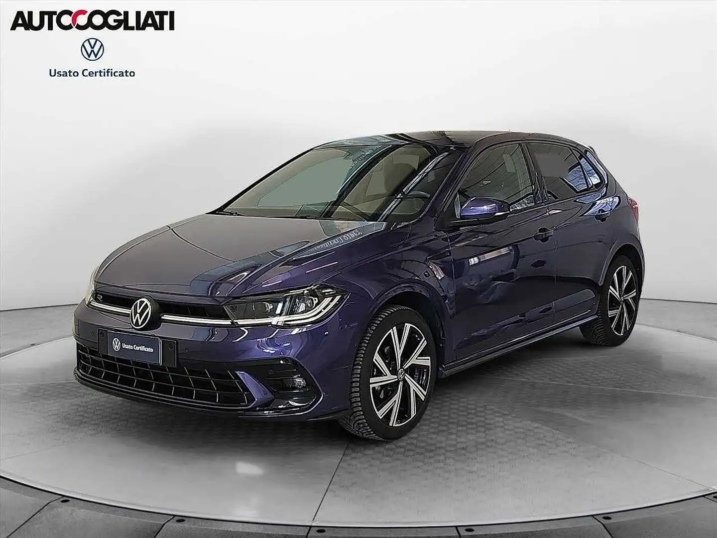 Volkswagen Polo 1.0 TSI 95CV R-LINE Lilla - 1