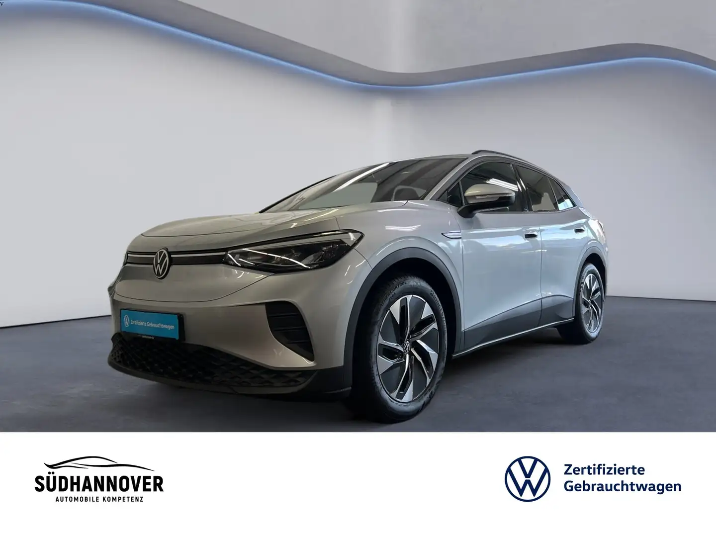 Volkswagen ID.4 Pure 109 kW Klima Navi DAB+ ACC LED Silber - 1