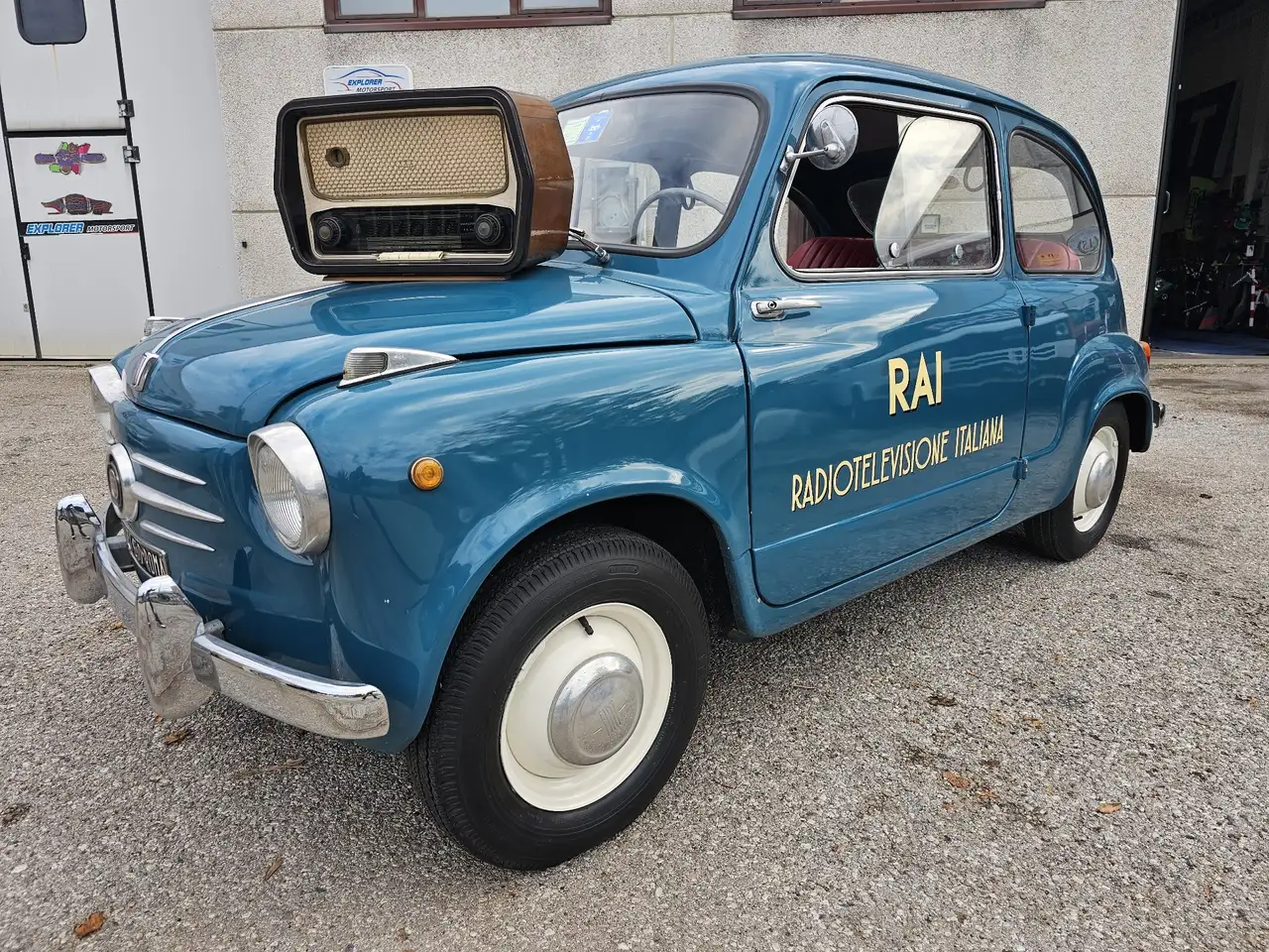 Fiat 600 D prima serie - Asi - RAI, foto 1