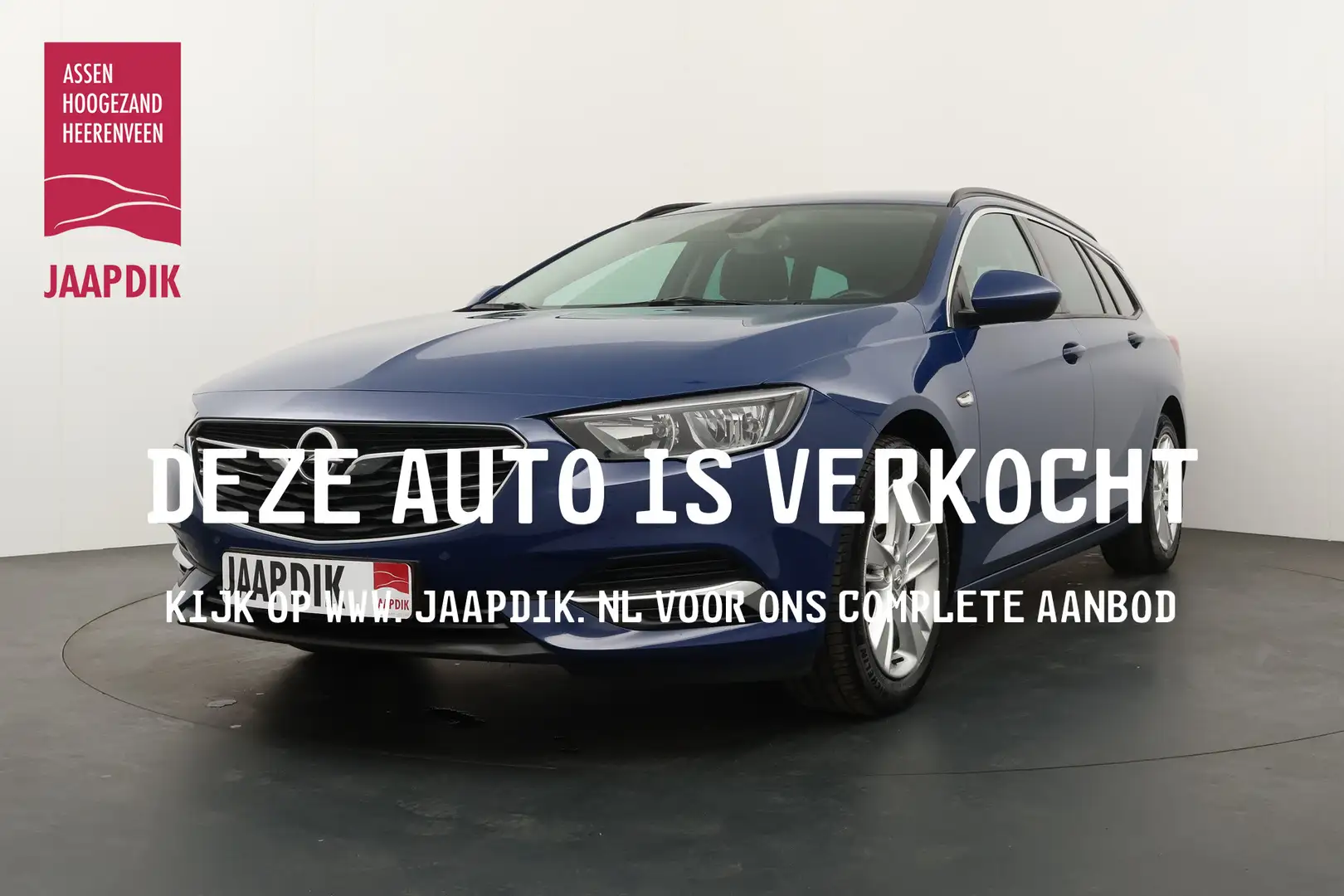 Opel Insignia Sports Tourer BWJ 2020 | 1.5 Turbo 141PK Business Blauw - 1