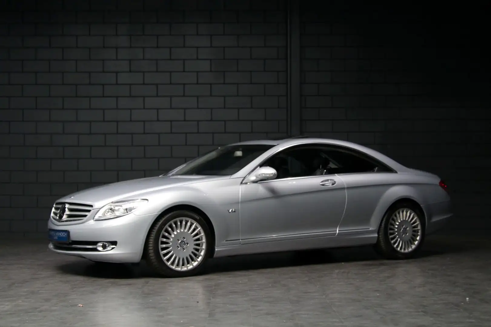 Mercedes-Benz CL 600 Coupe v12 Leder Exklusive Harmann Wie Neu Argent - 1