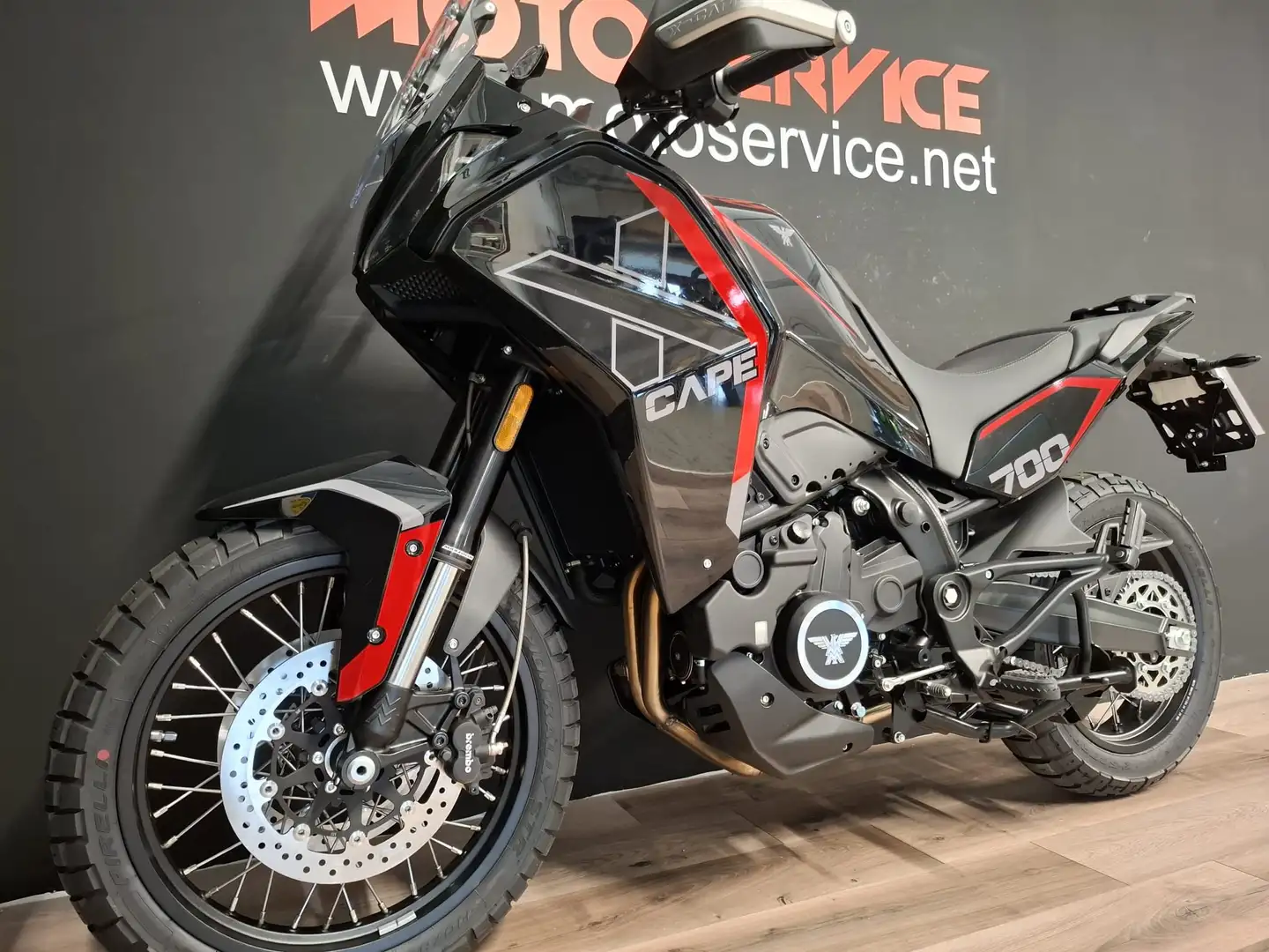 Moto Morini X-Cape 700 CERCHI A RAGGI Zwart - 2