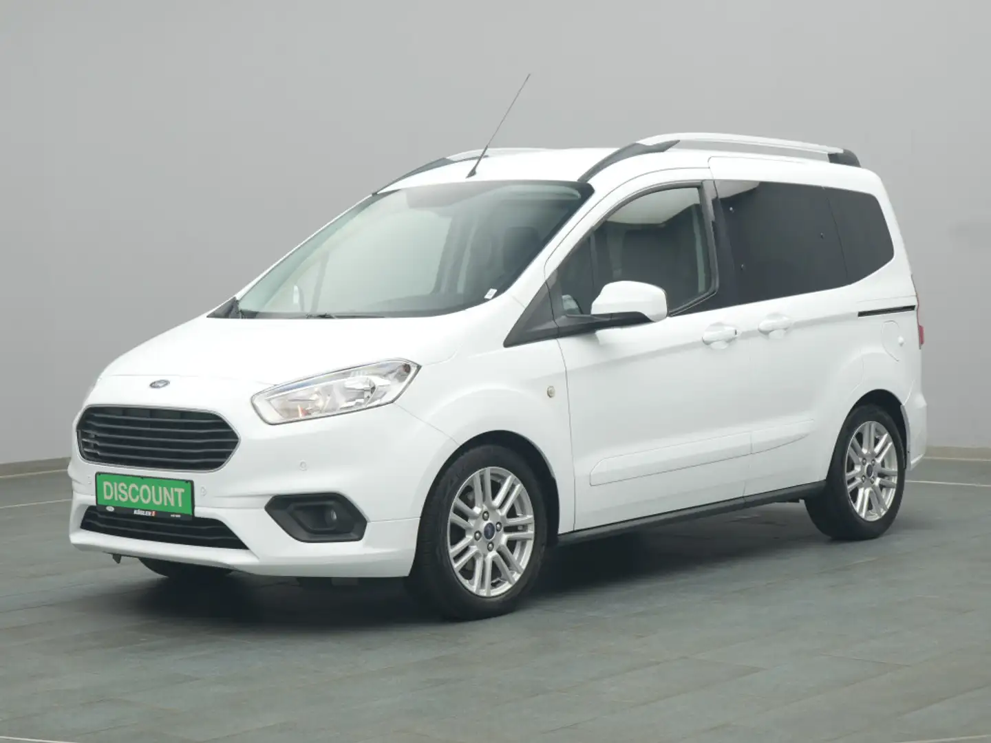 Ford Tourneo Courier Titanium 100PS/Klimaautomatik Weiß - 2