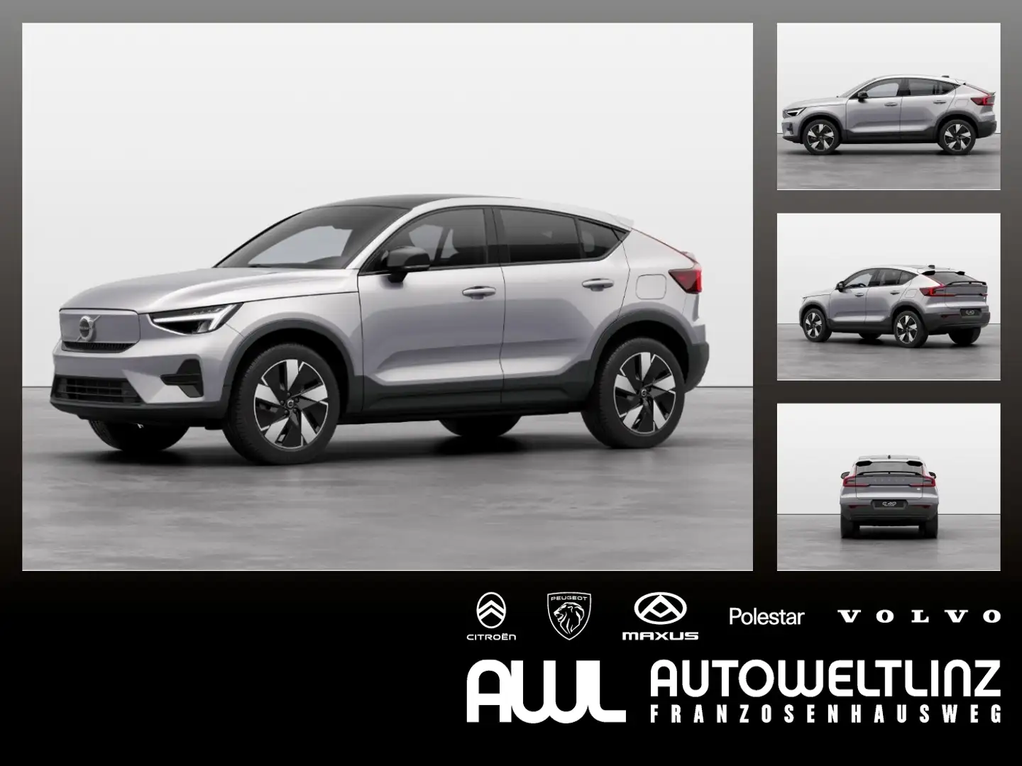 Volvo C40 Single Rear Ext. 82kWh Plus Sonderpreis Argintiu - 1
