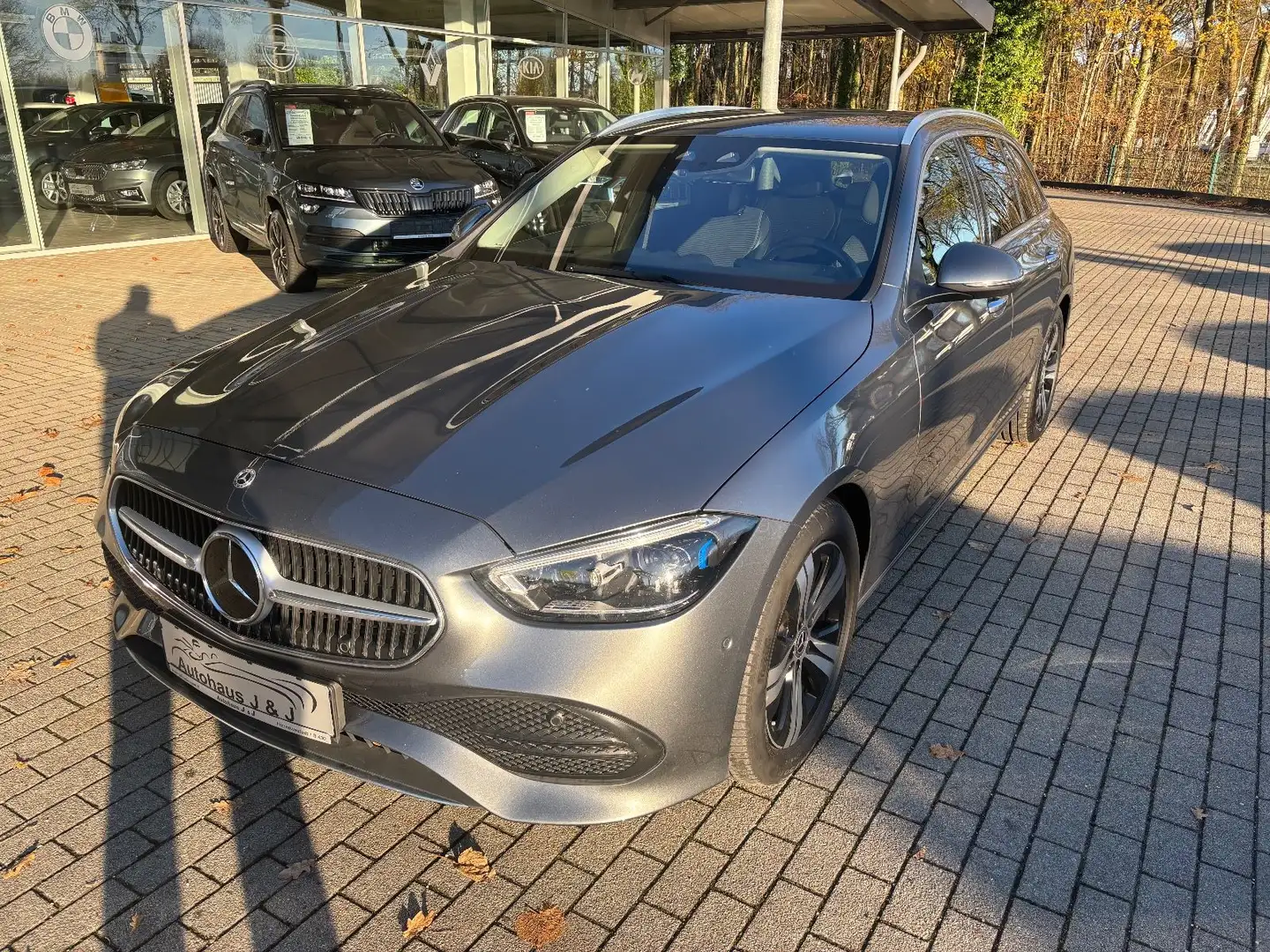 Mercedes-Benz C 220 C T-Modell RFK/LED/AppConnect/ACC Grau - 1