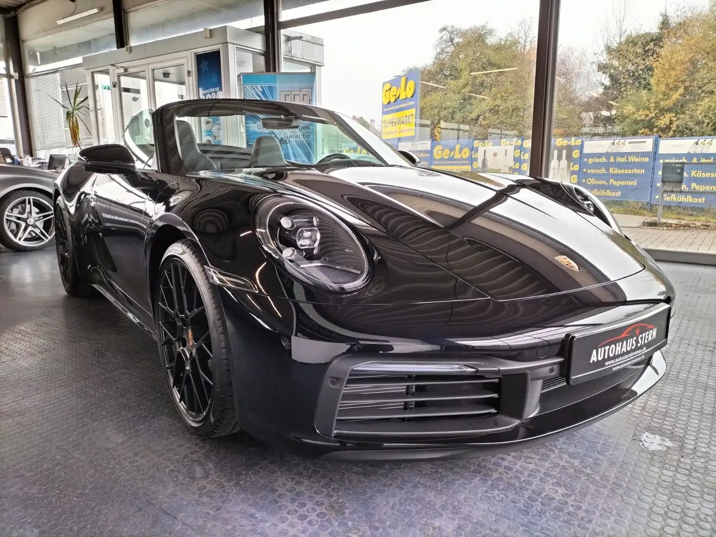 Porsche 911 Carrera Cabriolet * Sportabgasanlage * Schwarz - 1