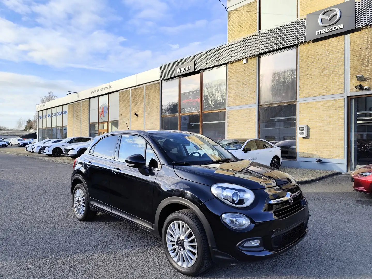 Fiat 500X Automatique *** GARANTIE *** GPS & Caméra Noir - 1