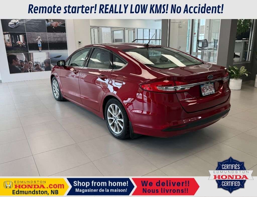2017 Ford Fusion SE Remote starter! REALLY LOW KMS!! No Accident! / — снимка 1