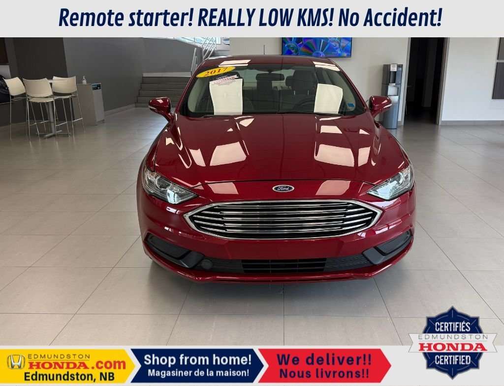2017 Ford Fusion SE Remote starter! REALLY LOW KMS!! No Accident! / — снимка 1